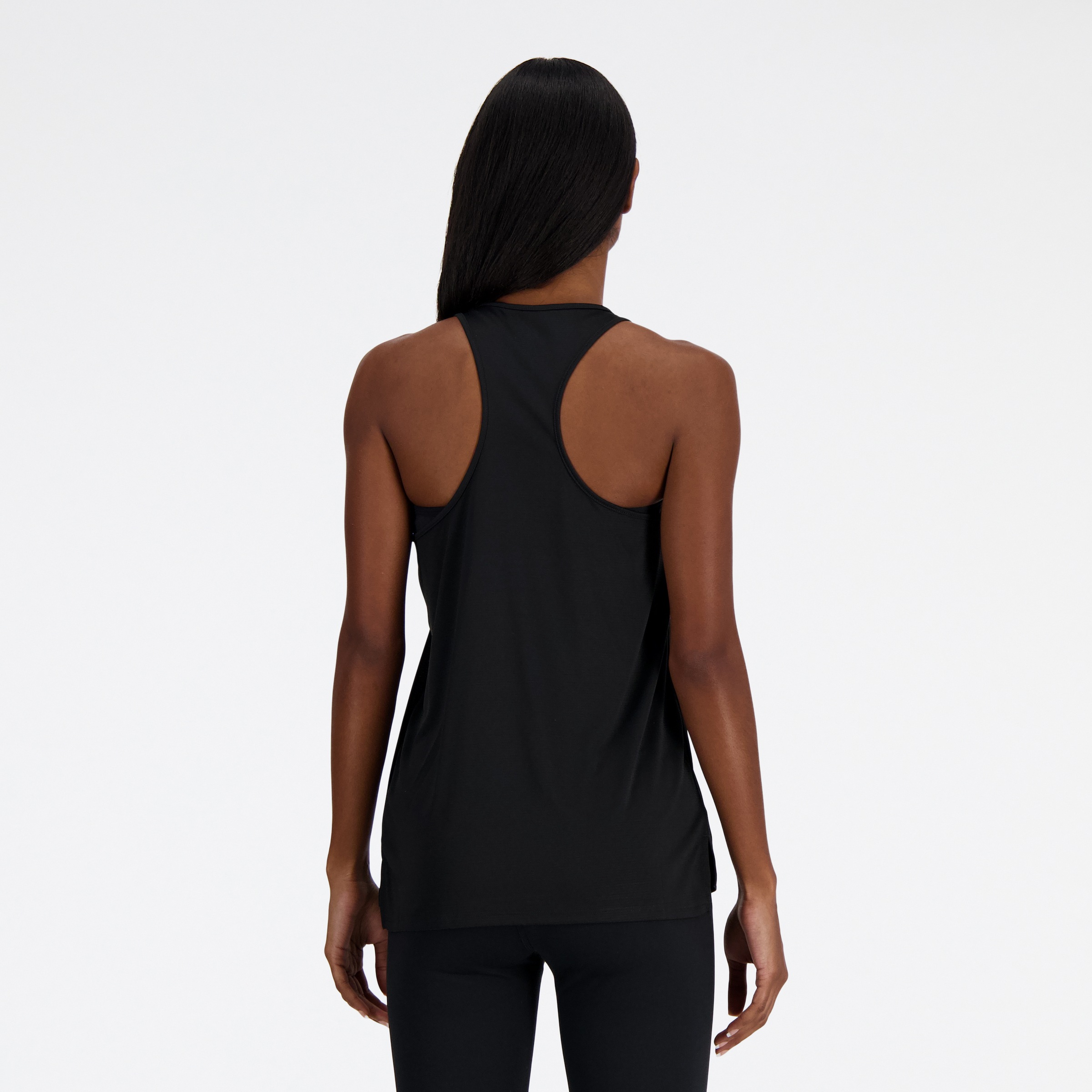 New Balance Tanktop »Sport Essentials Tank Womens TOP-36325« mit Ringerrücken, ärmellos, aus Polyester, lockere Passform