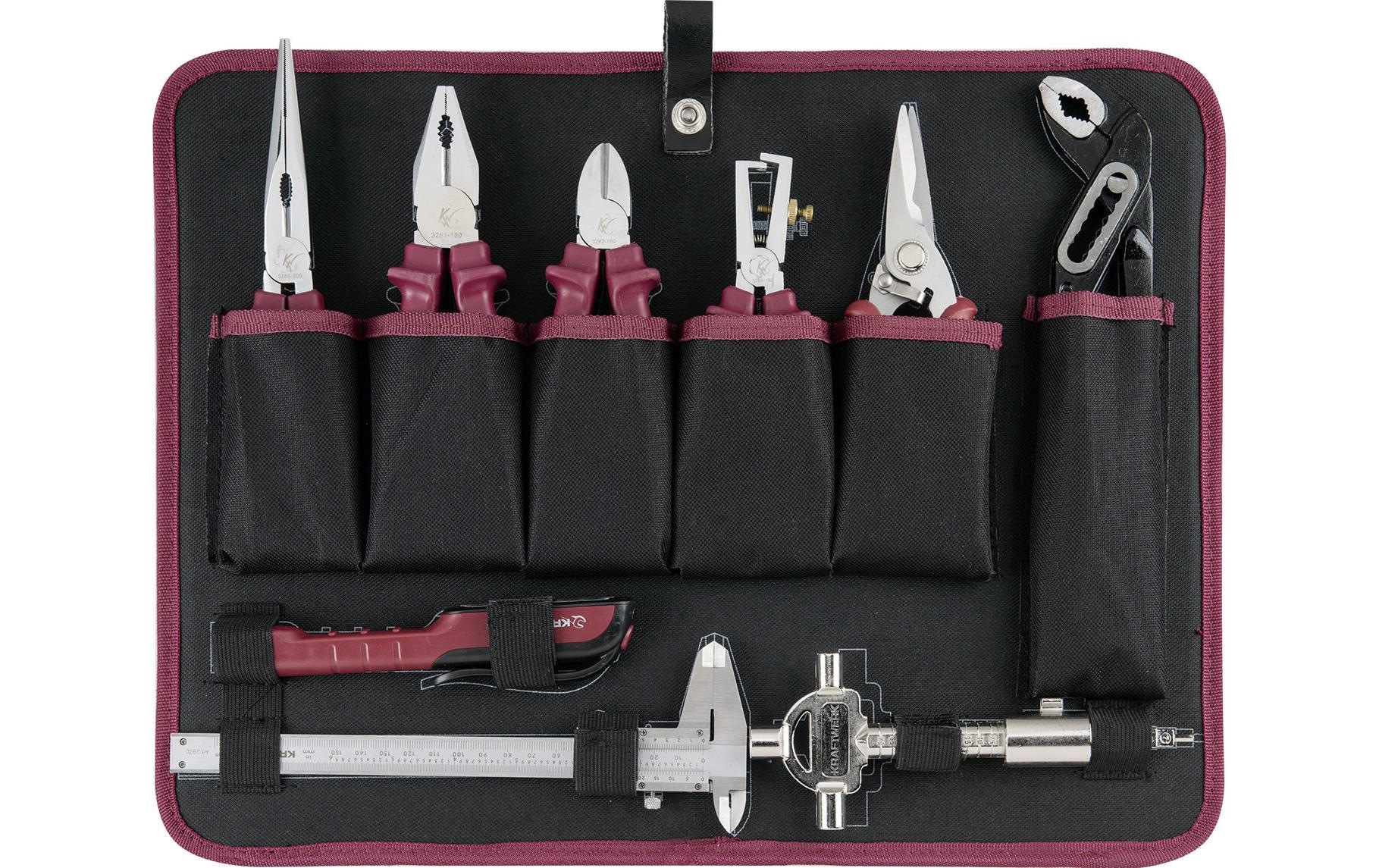 Kraftwerk Werkzeugset »ABS-Profi P300« 186 Stk. tlg.