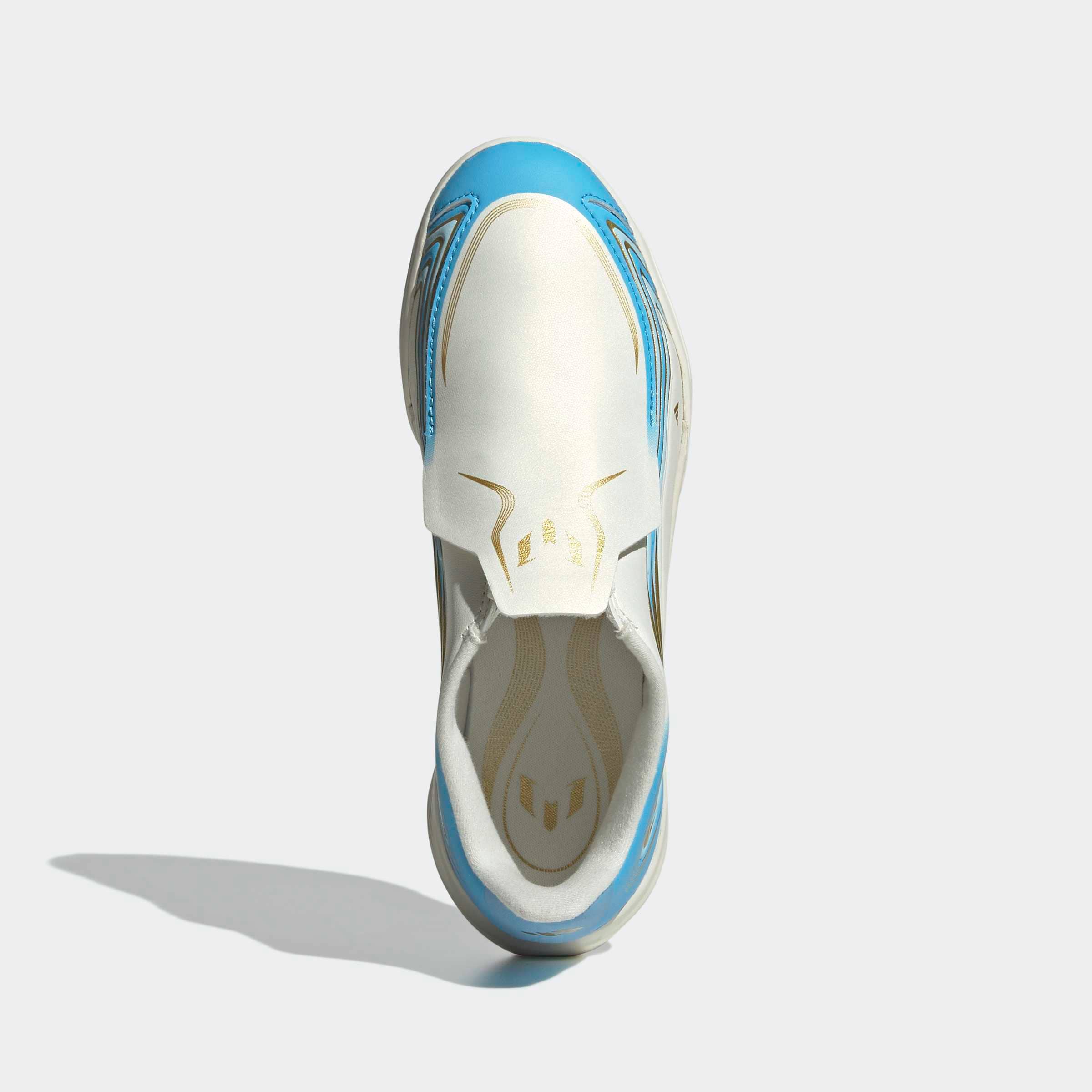 adidas Performance Fussballschuh »F50 MESSI LEAGUE KIDS , HALLENBÖDEN, OHNE SCHNÜRSENKEL«  für Hallenboden, für Jugendliche & Kinder