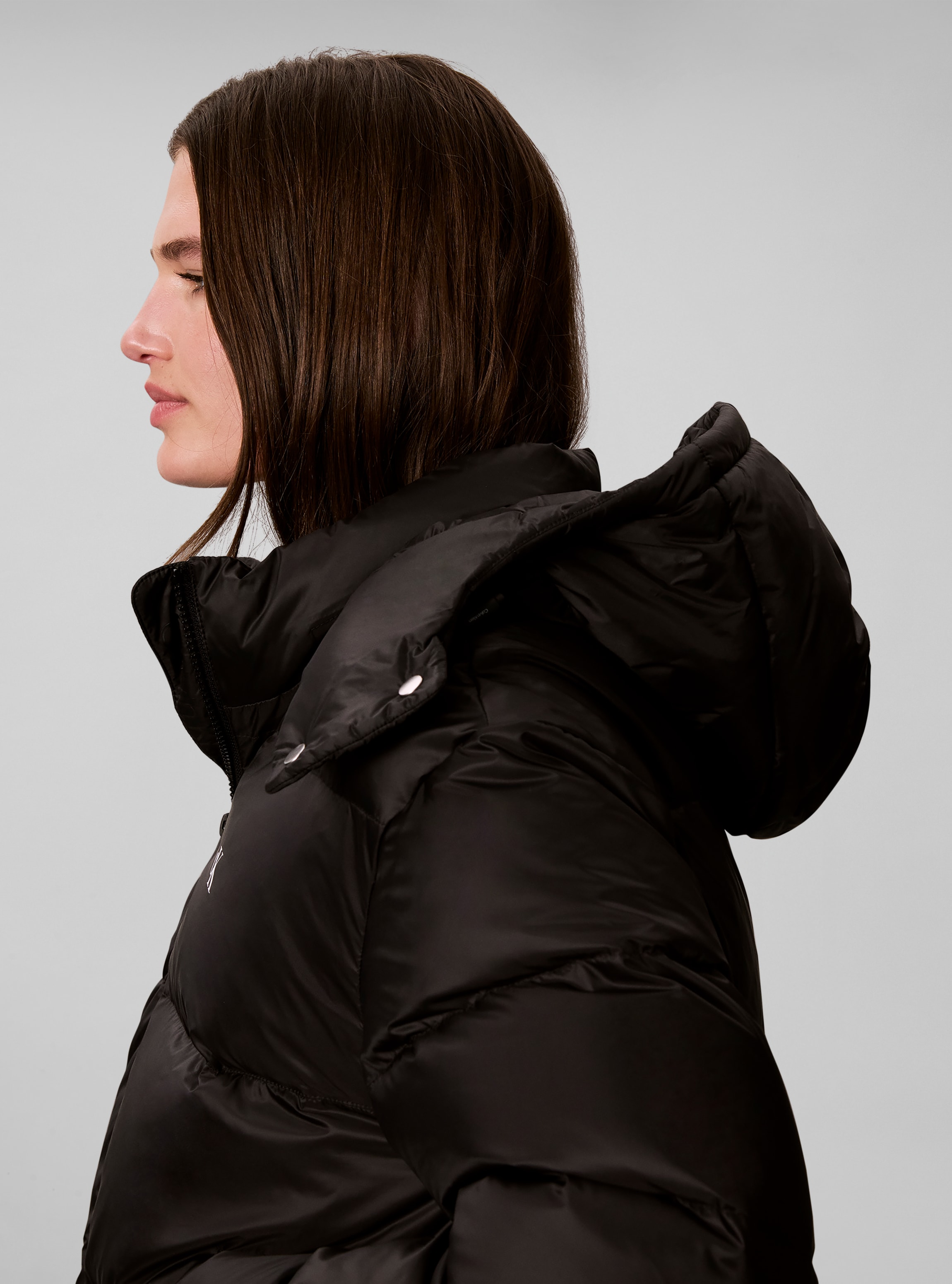 Calvin Klein Jeans Veste matelassée avec capuche capuche amovible, coupe régulière, forme courte, rembourré
