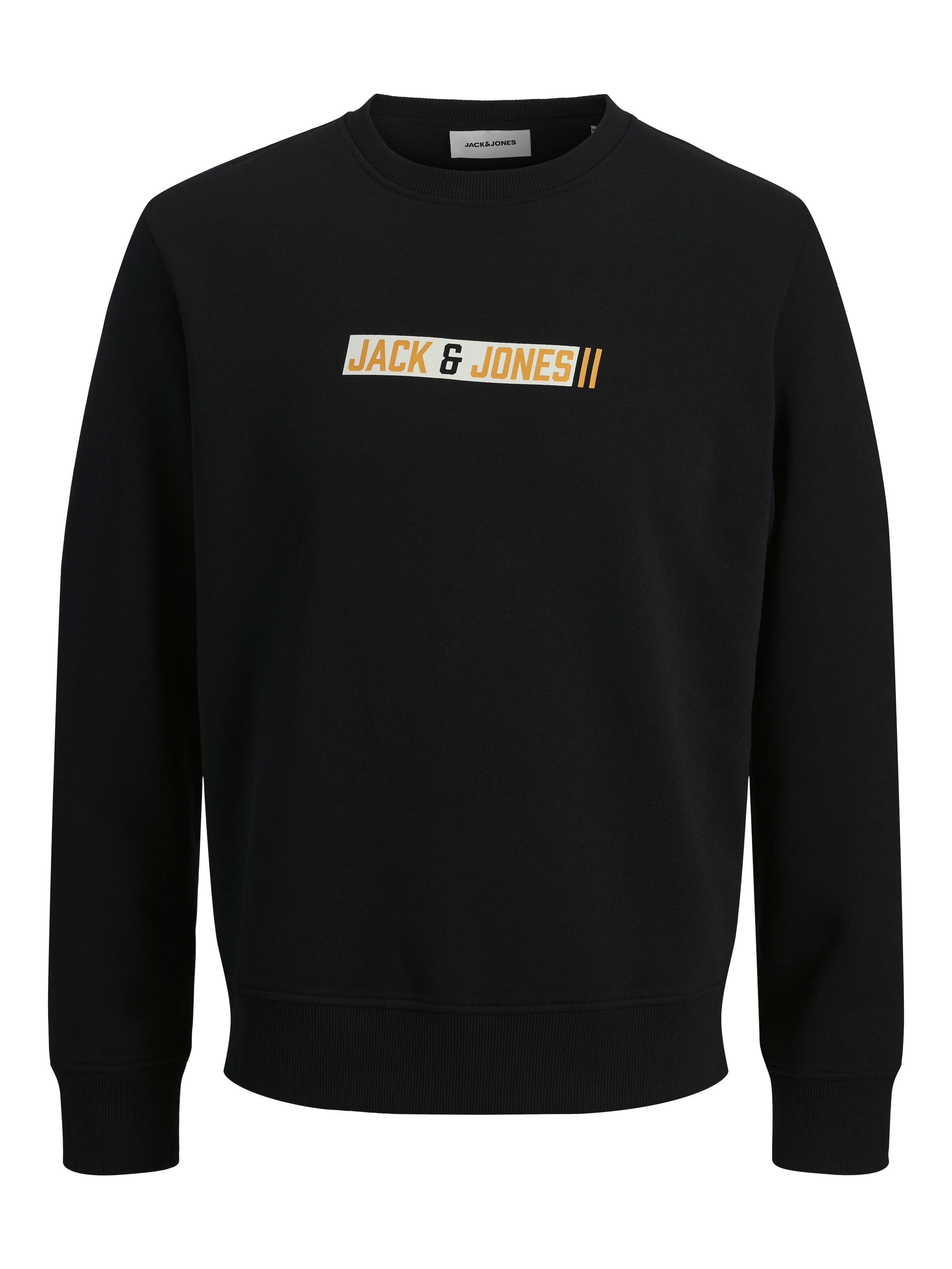 Jack & Jones Sweatshirt »JJMUNK SWEAT CREW NECK«, Materialmix, normal geschnitten
