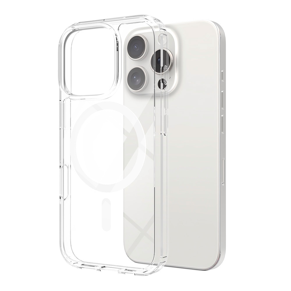 PEDEA Handyhülle »MagCase für Apple iPhone 16 Pro« Backcover, Schutzhülle, Handyschutzhülle, Case, Schutzcase, stossfest