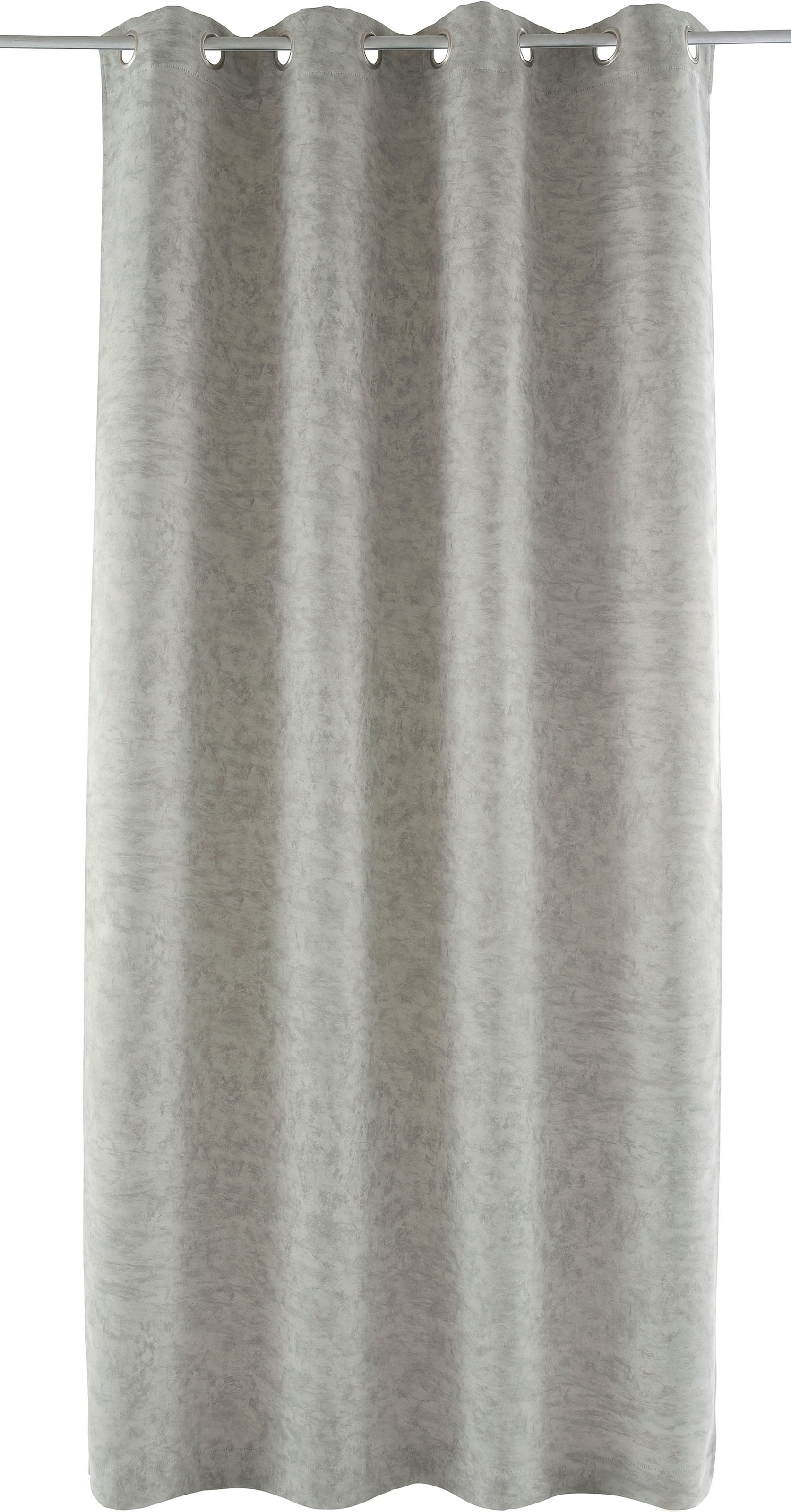 my home Vorhang »MARMOR« Ösen 1 Stk. tlg. blickdicht, monochrom, verschiedene Grössen