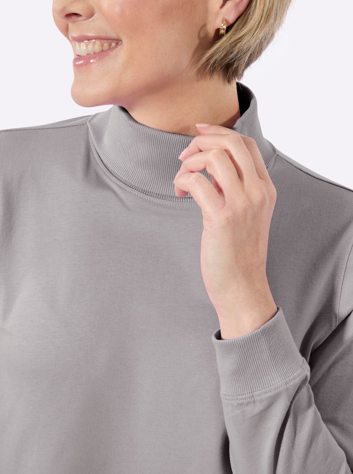 Classic Basics T-shirt à col roulé »Rollkragen-Shirt« 2