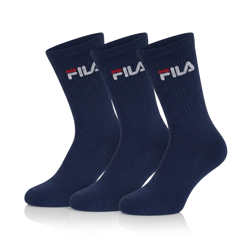 Fila Chaussettes de tennis »UNISEX CREW TENNIS FULL TERRY SOCKS« 3 paires,  avec zones de renforcement des charges,