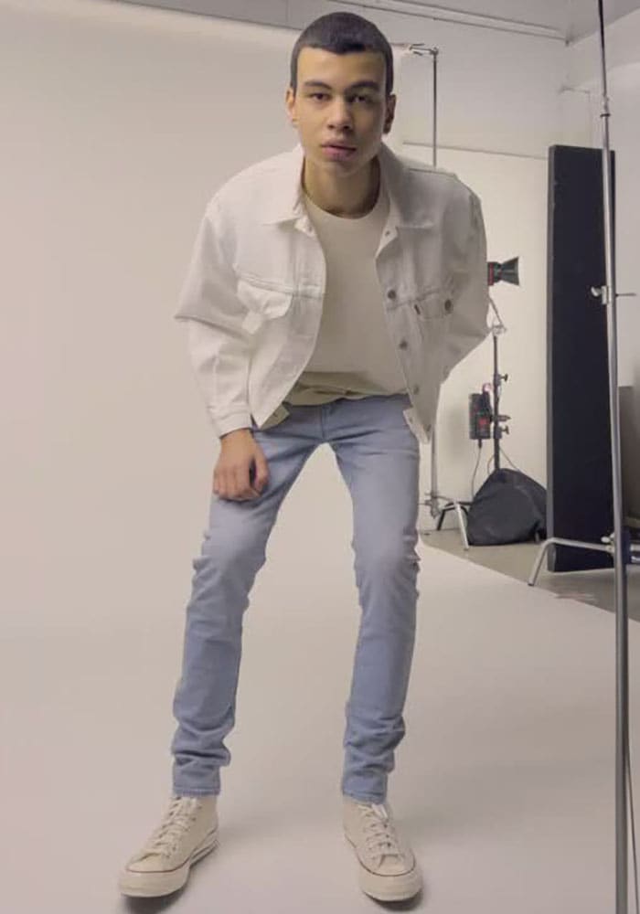 Levi's® Jeans taille basse »512 Slim Taper Fit« avec étiquette de marque