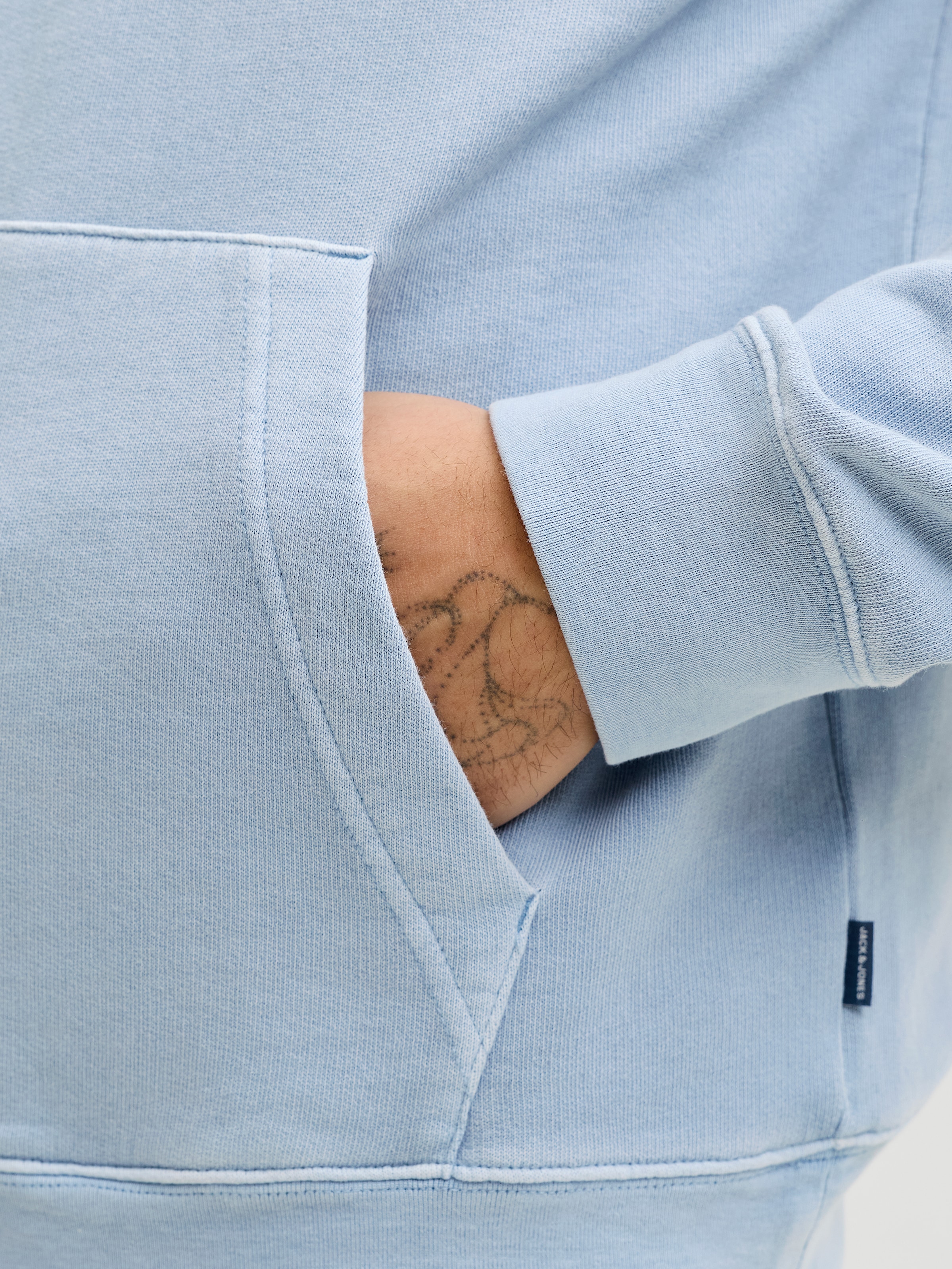 Jack & Jones Sweat à capuche »JPRBLUAIDEN HOOD SWEAT«, Baumwolle, regular fit
