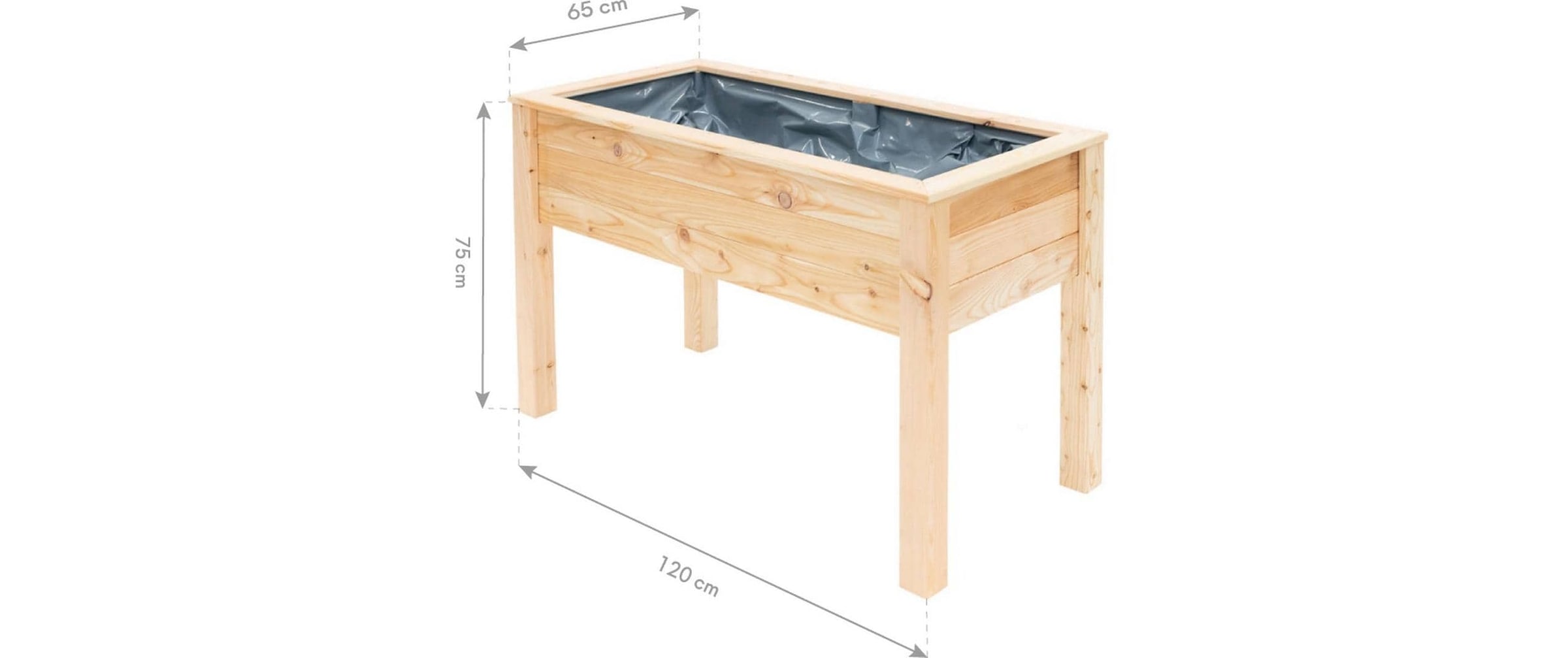 WESTMANN Lit surélevé »Emily« Bois de mélèze 100 % certifié FSC®