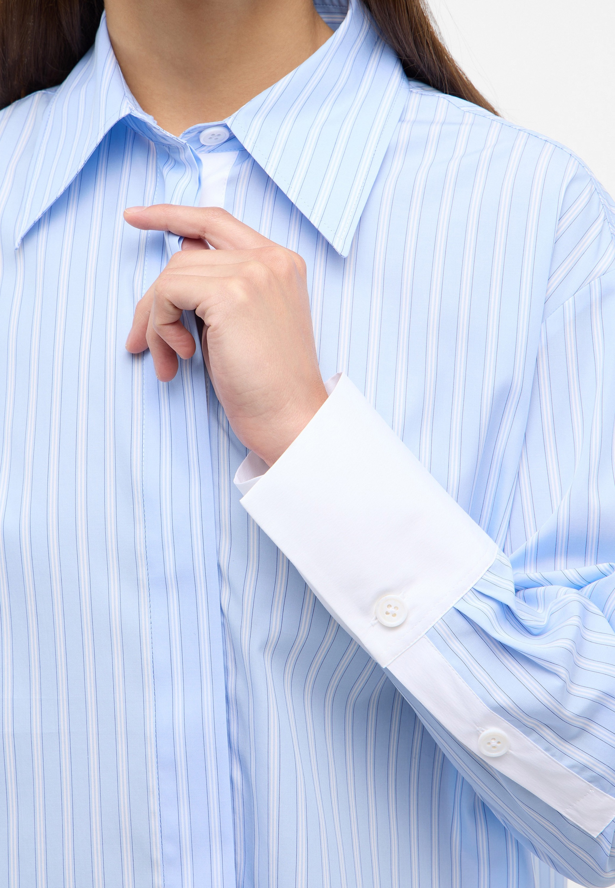 Eterna »OVERSIZE FIT« EASY IRON (bügelleicht)