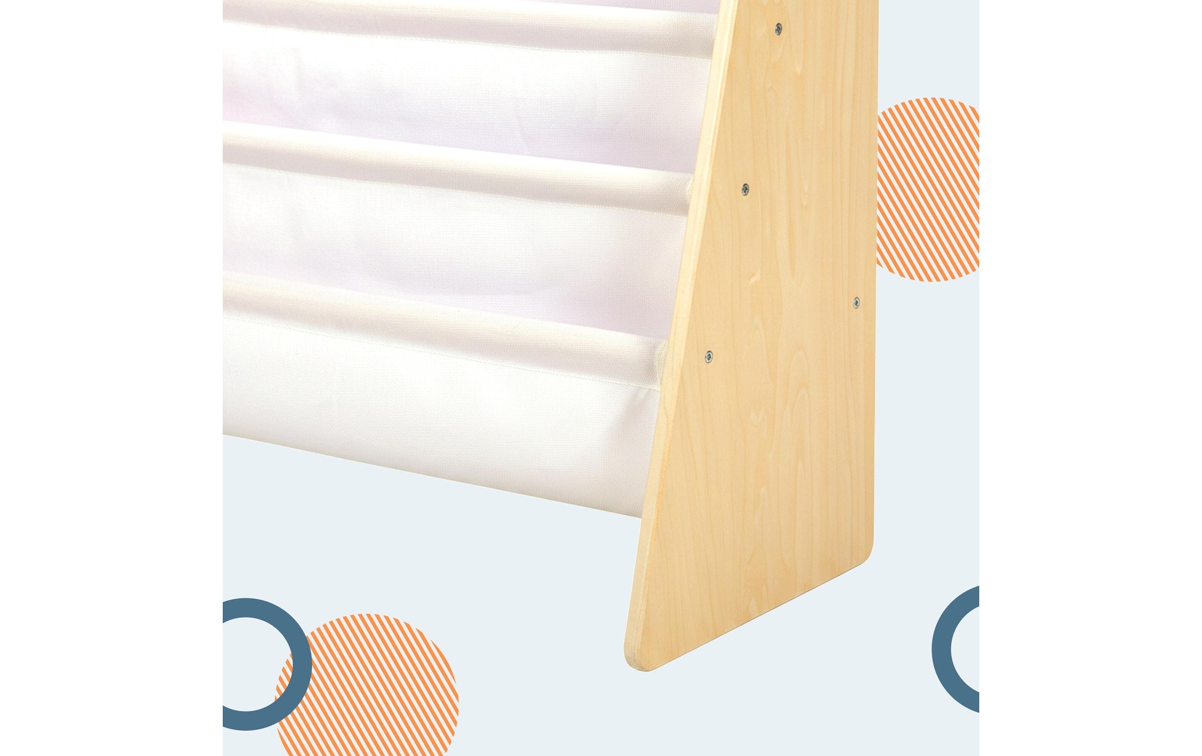relaxdays Kinderregal »Sperrholz Kiefer«