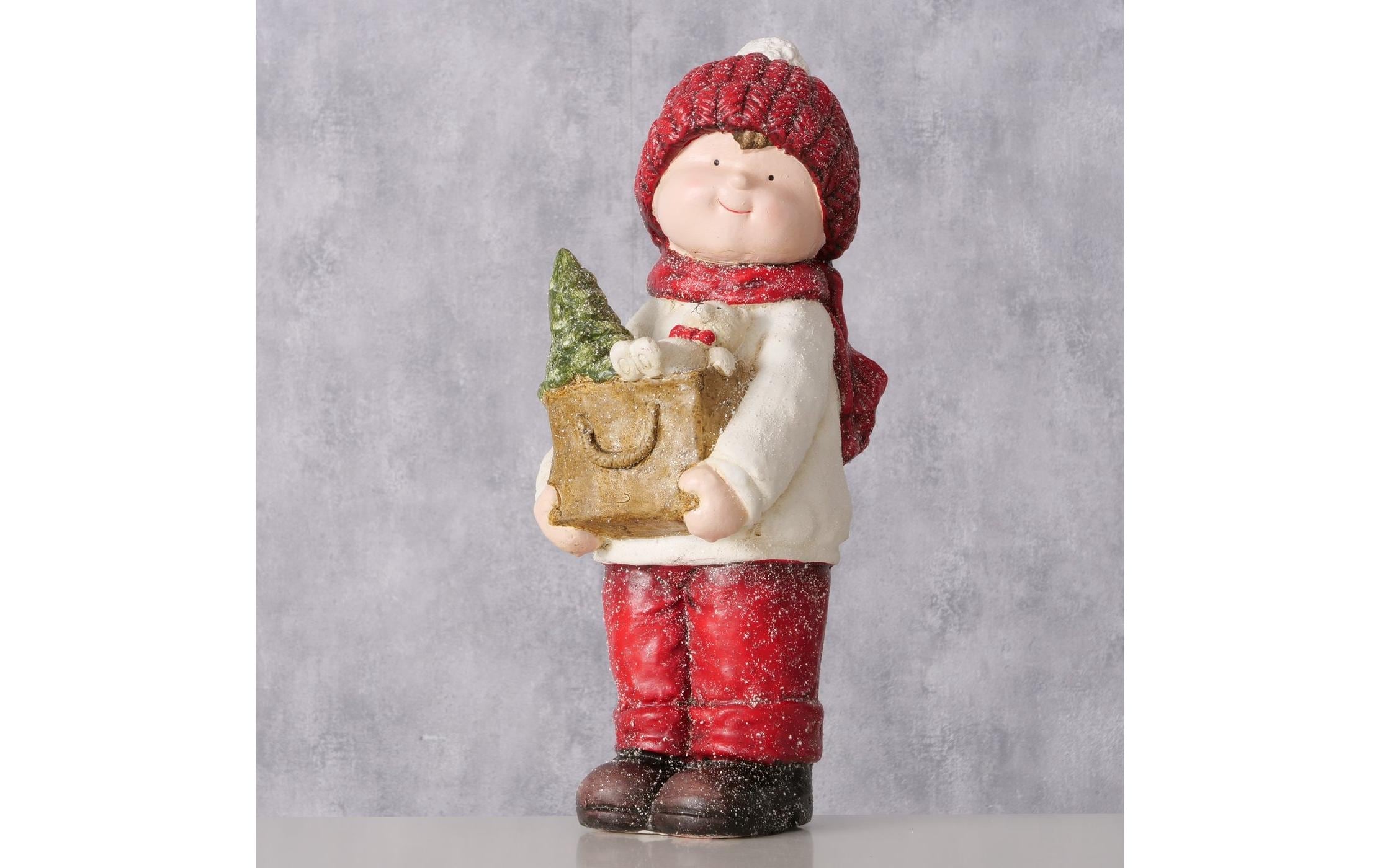 BOLTZE Weihnachtsfigur »Rubie Kunststoff, 16 x 44 cm«