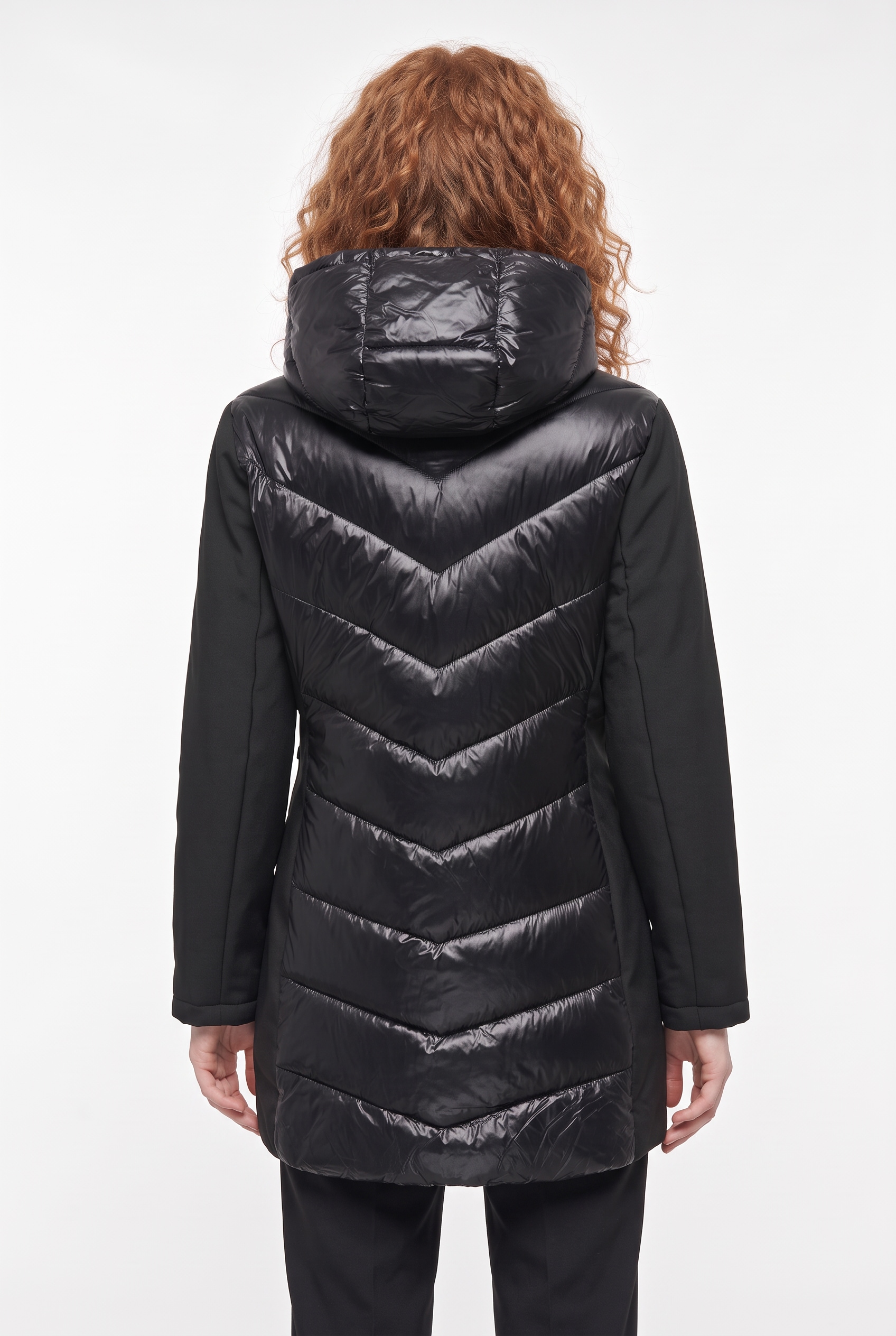 ONLY Manteau matelassé »ONLSOPHIE MY PUFFER JACKET CC OTW« Fibre synthétique, avec capuche et cordon de serrage