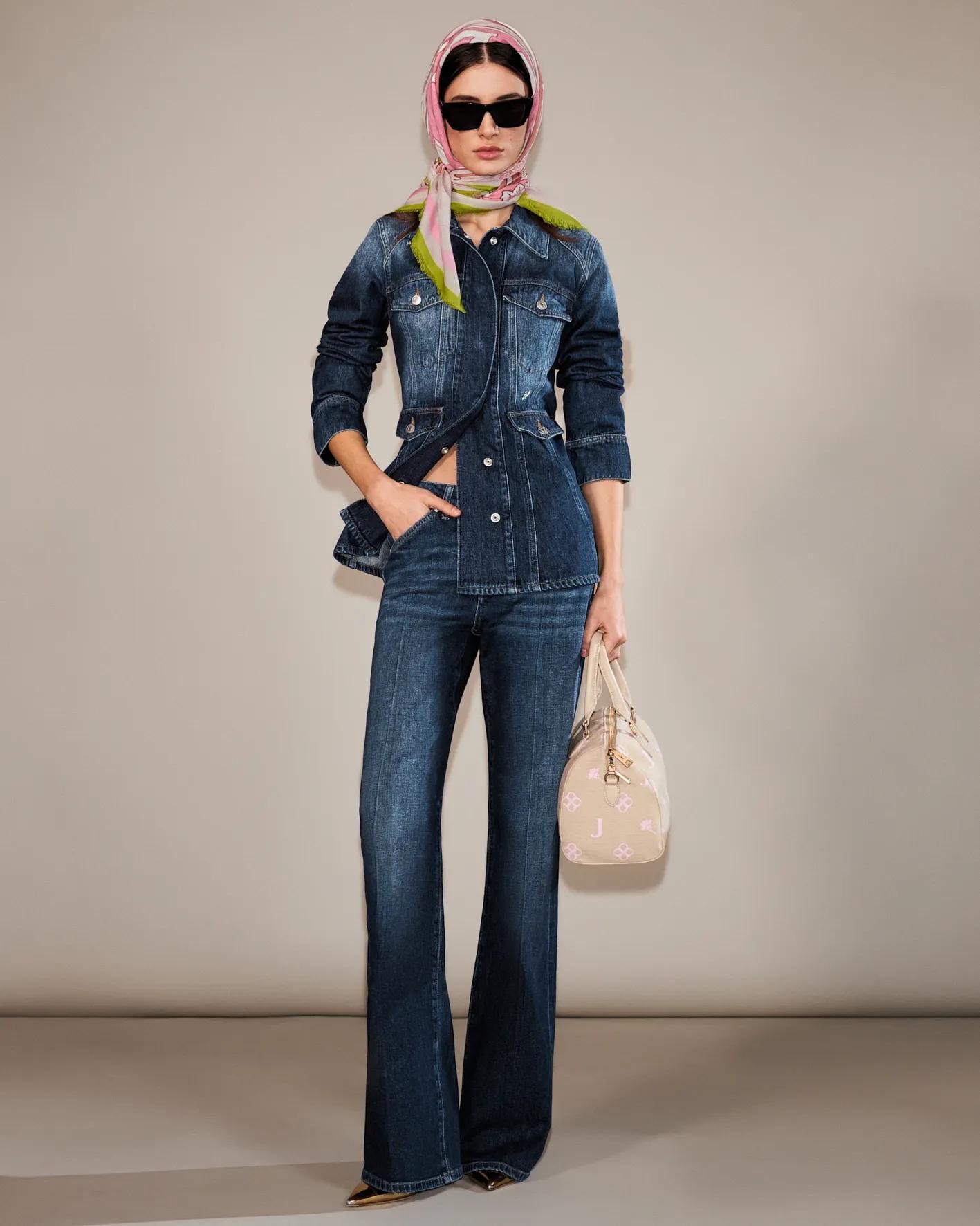 JOOP! Jeans à pattes d'eph »Elvira« Regular fit mit ausgestelltem Bein