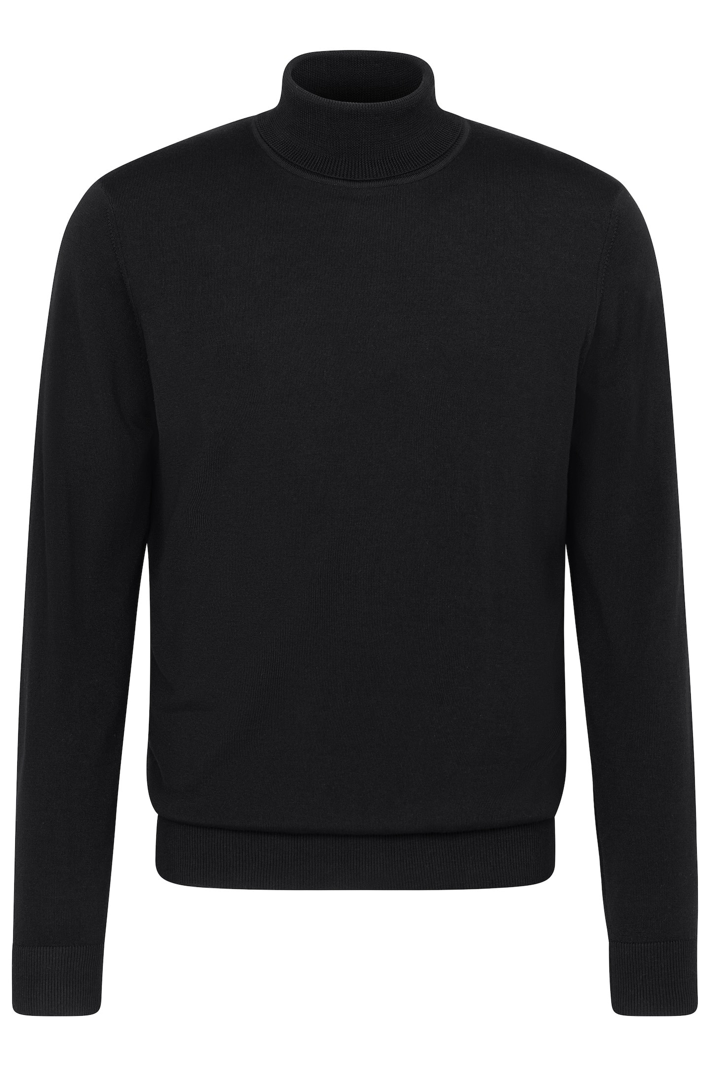 bugatti Rollkragenpullover aus 100 % Merinowolle