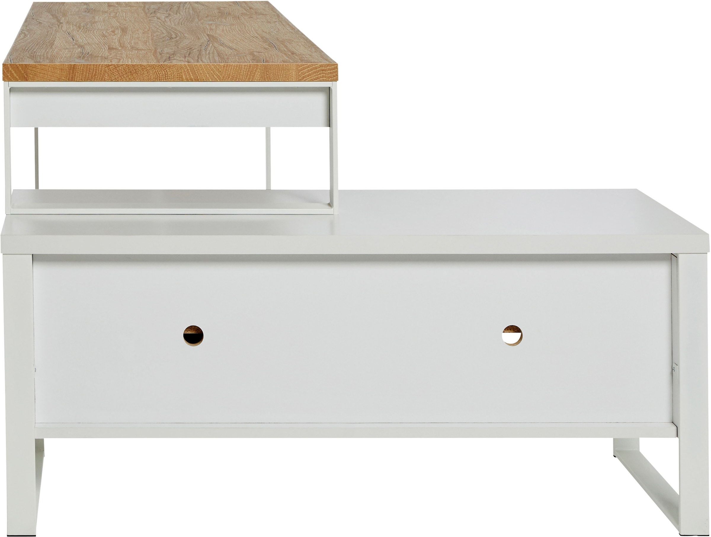 Jahnke Bureau d'angle »LOOP« montable dans les deux sens