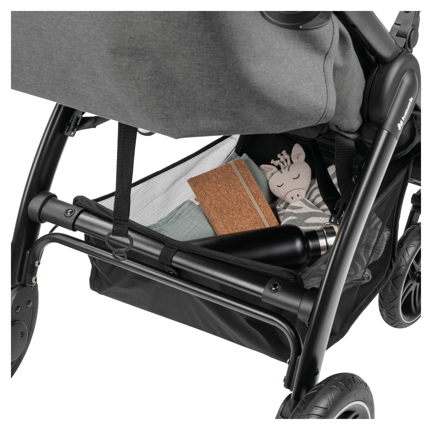 Hauck Poussette pour enfants »Uptown, Black Melange Grey« 22 kilos bis 22 kg belastbar