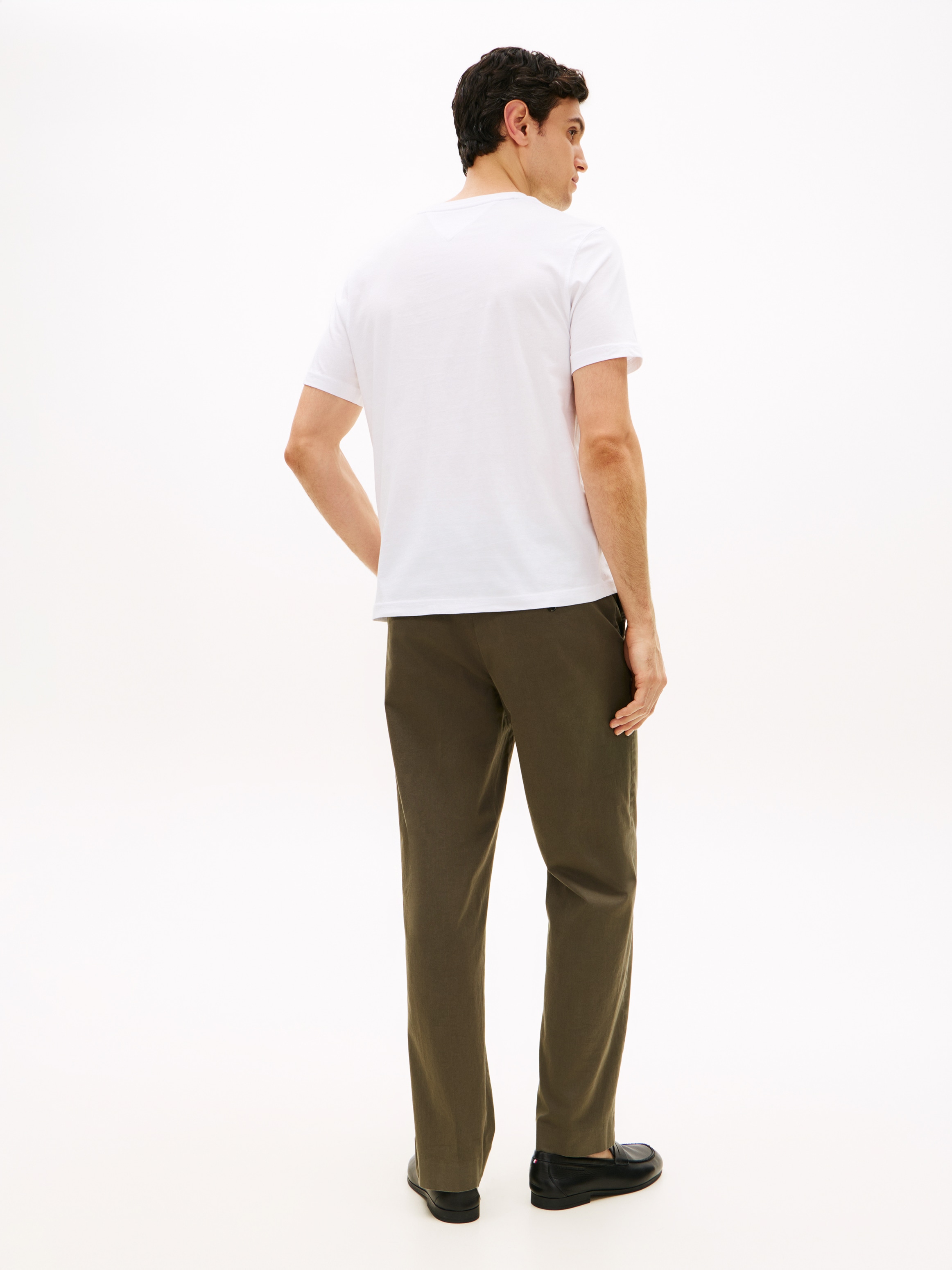 Tommy Hilfiger T-Shirt »BRAND LOVE TEXT STACK« Regular fit mit Rundhalsausschnitt