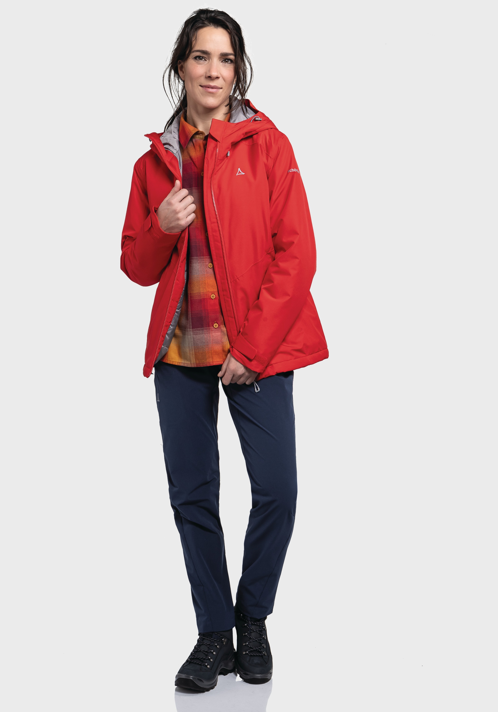 Schöffel Veste d'extérieur »Hiking Ins Jacket Style Wildkar WMS« mit Kapuze