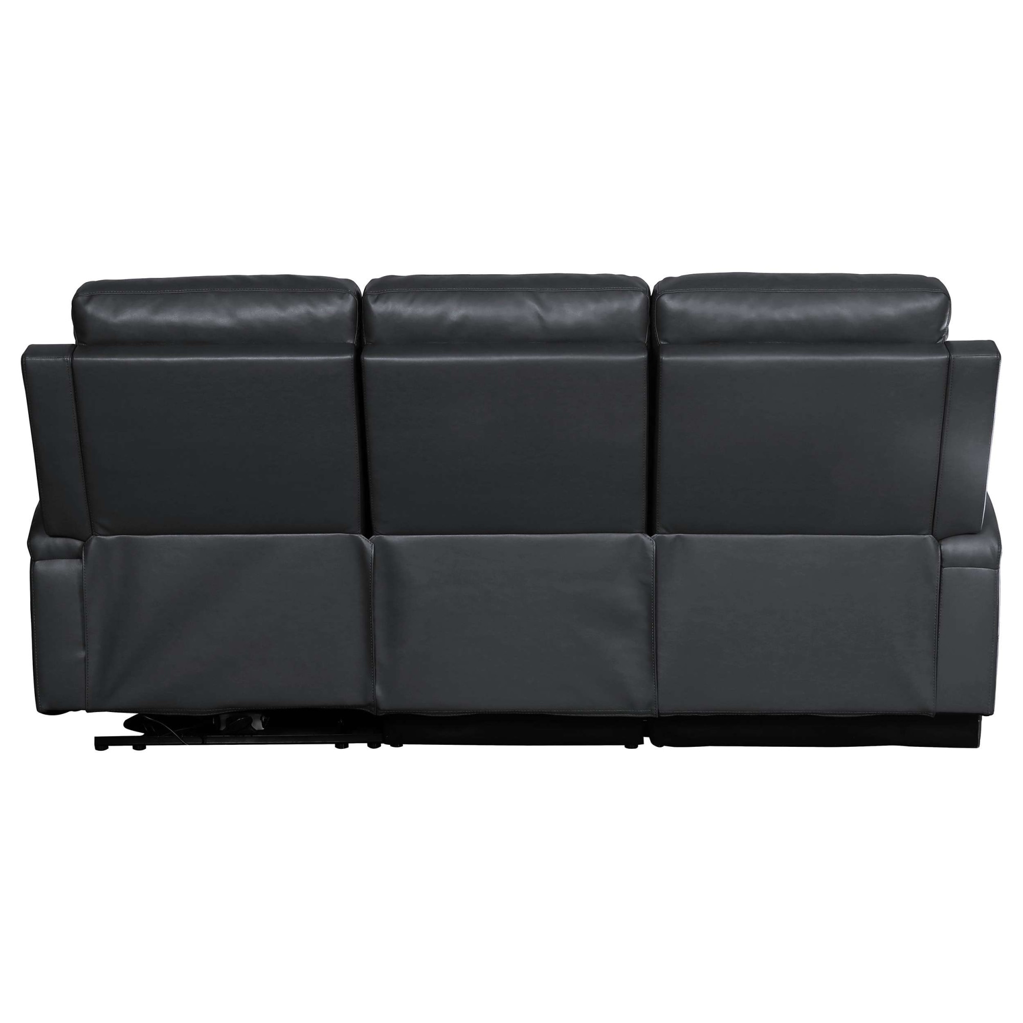 GOODproduct Canapé d'angle »NAPORI Kunstleder, Multimediasofa, L-Form« fonction relax manuelle ou électrique, USB-A pour la version électrique, coffre de rangement