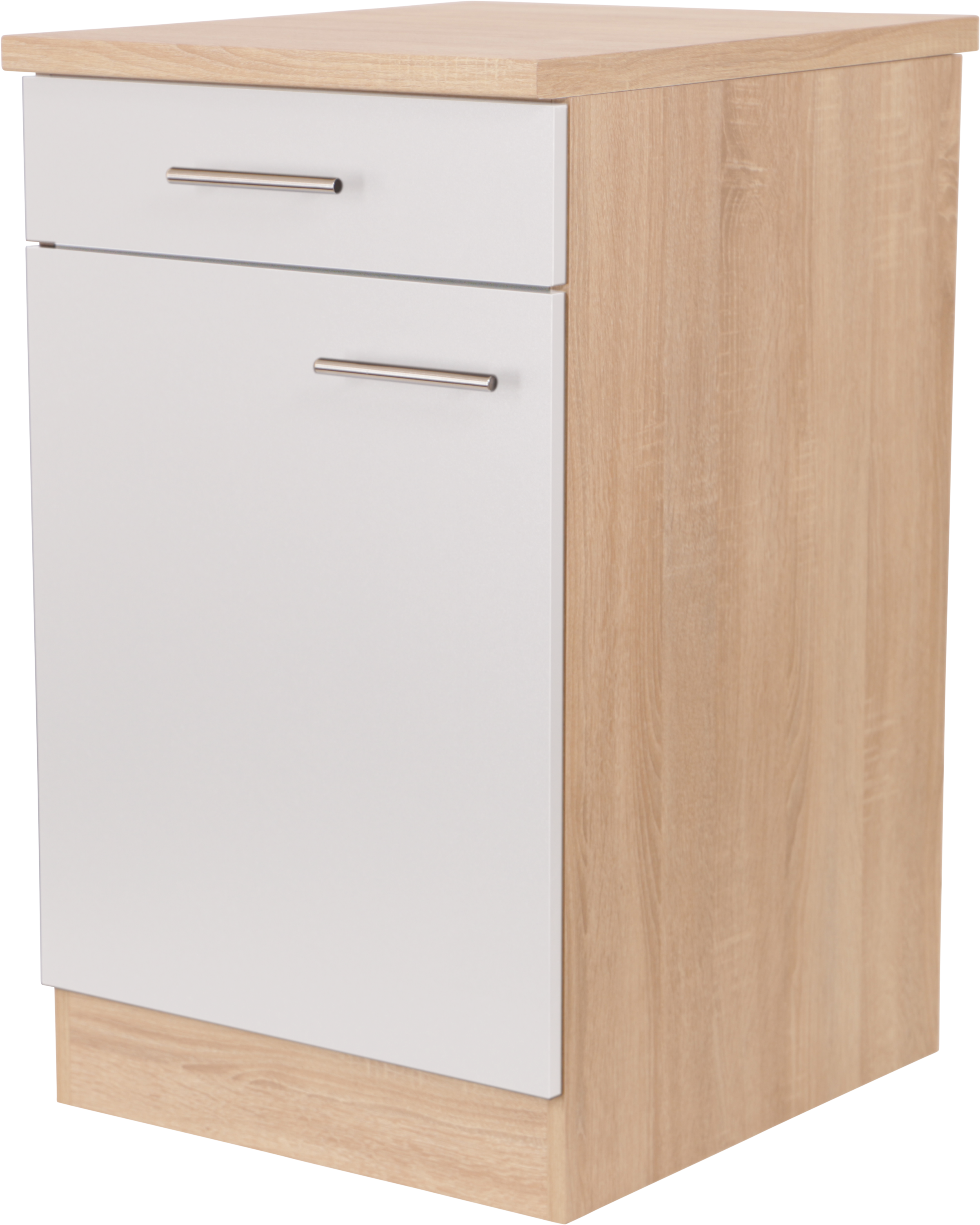 RESPEKTA Unterschrank »Merle« Breite 50 cm, Soft-Close, Griffe aus Metall, 85 cm Arbeitshöhe