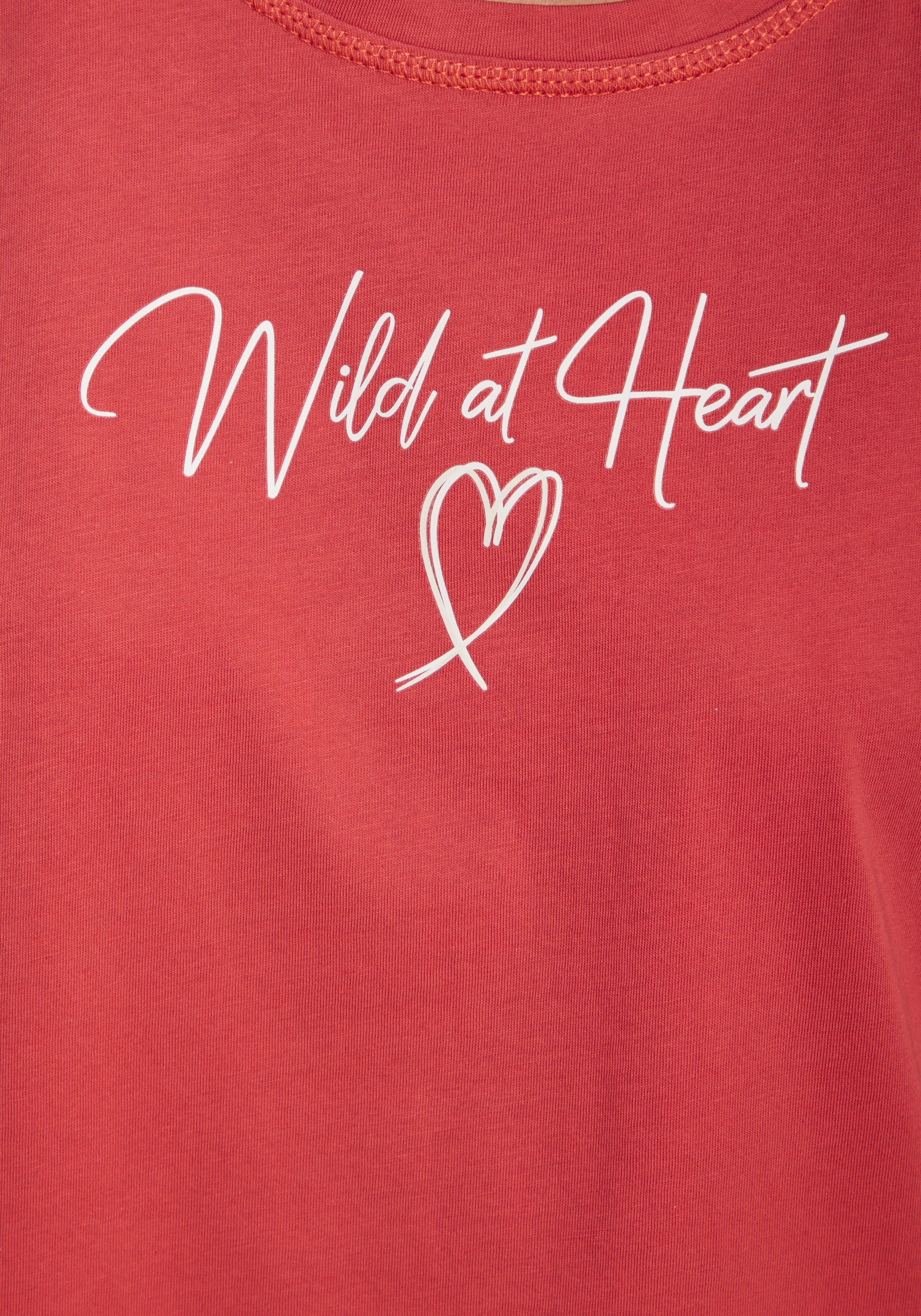 Vivance Dreams Pyjamaoberteil mit  Herzprint