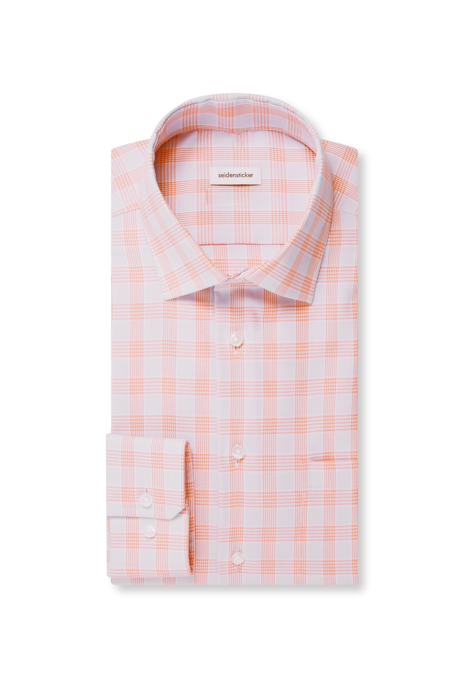 seidensticker Businesshemd »Comfort« Comfort 1/1 Kentkragen Karo