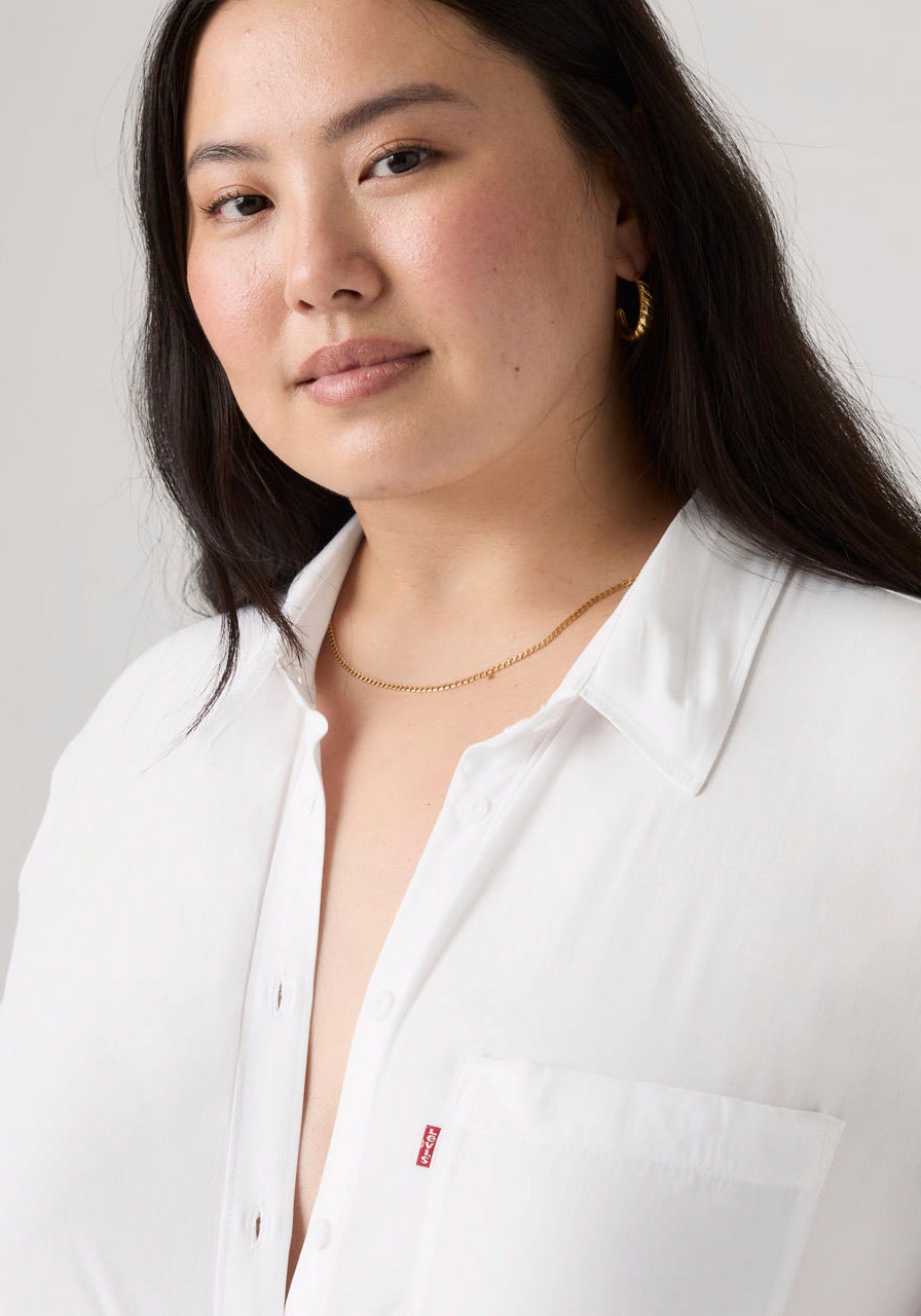 Levi's® Plus Hemdbluse »PLUS DARLENE SHIRT« aus fliessender Viskose