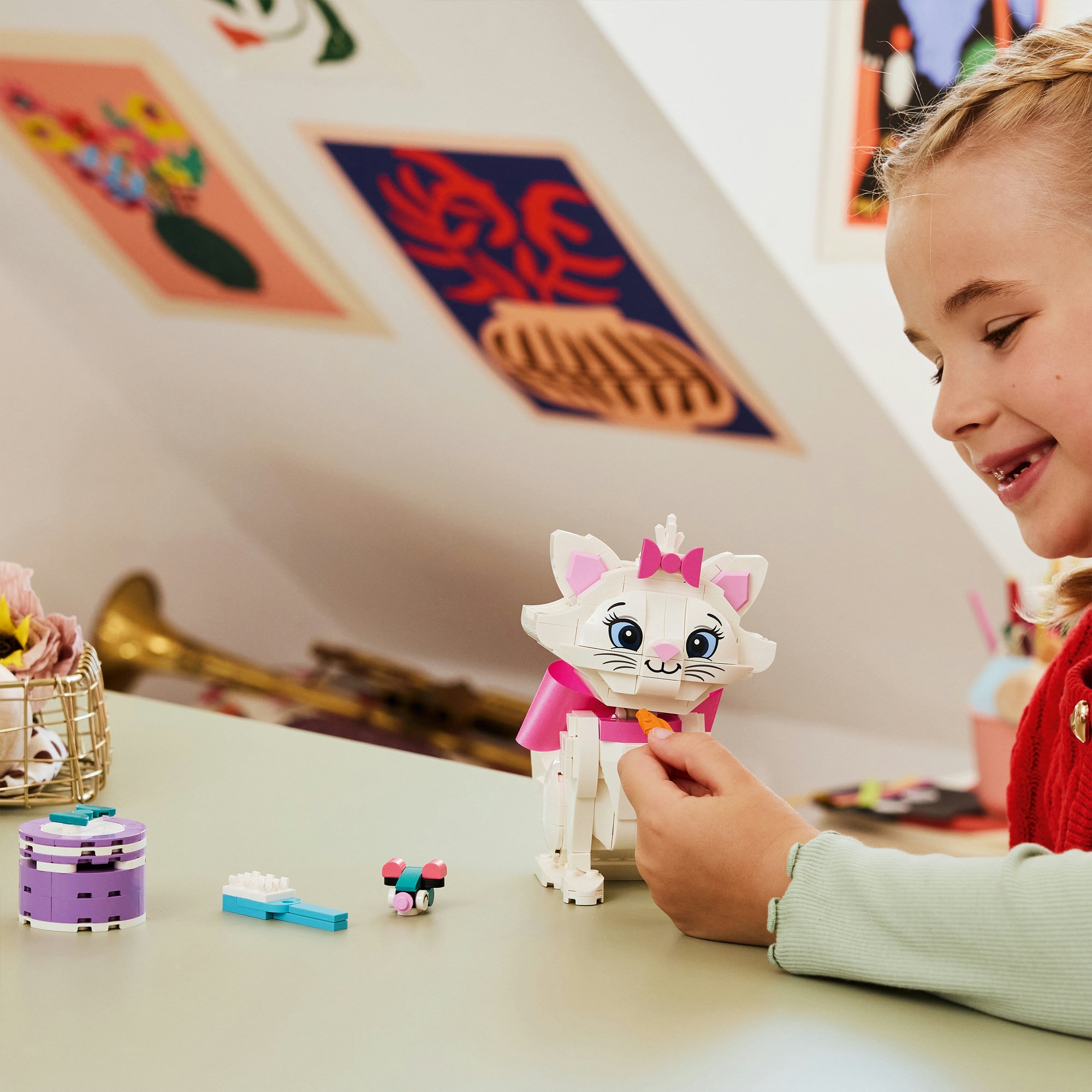 LEGO® Pions de construction »Aristocats: Bezaubernde Marie (43286), LEGO Disney Classic« fabriqué en Europe,