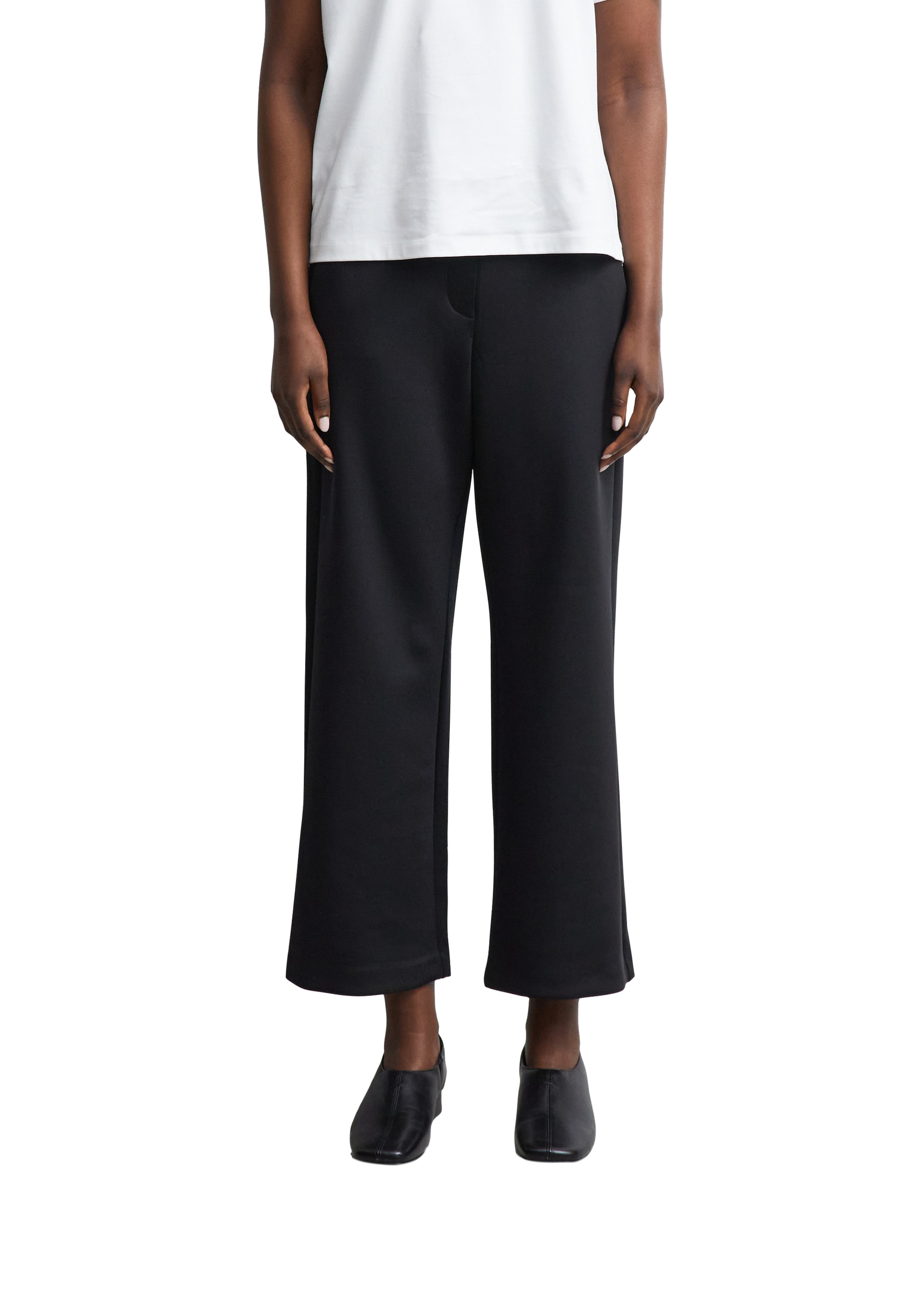 Comma Pantalon à enfiler »Scuba«  avec ceinture élastique stretch