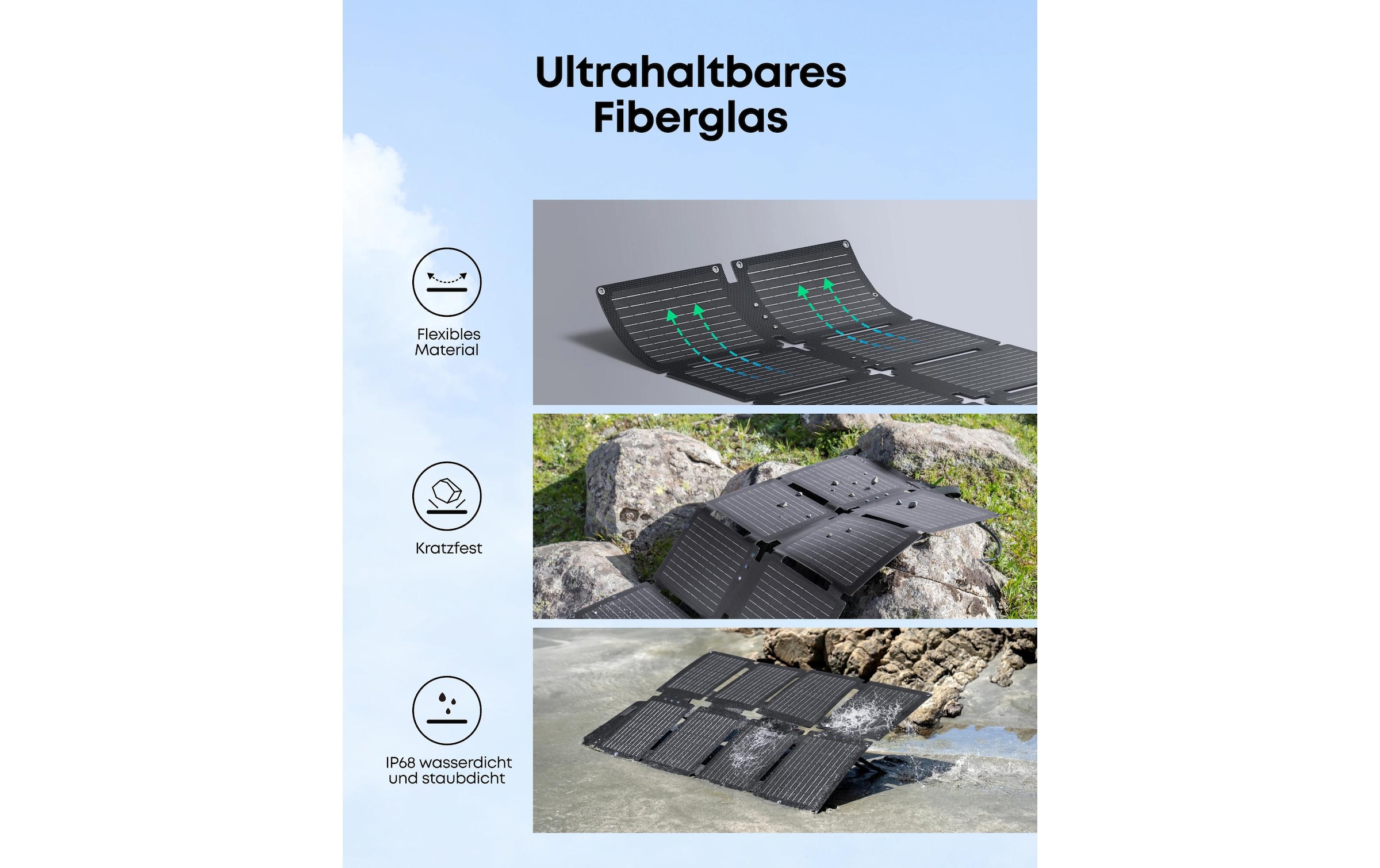 Anker Solarmodul »SOLIX PS60 Port. Solar Panel 60 W«