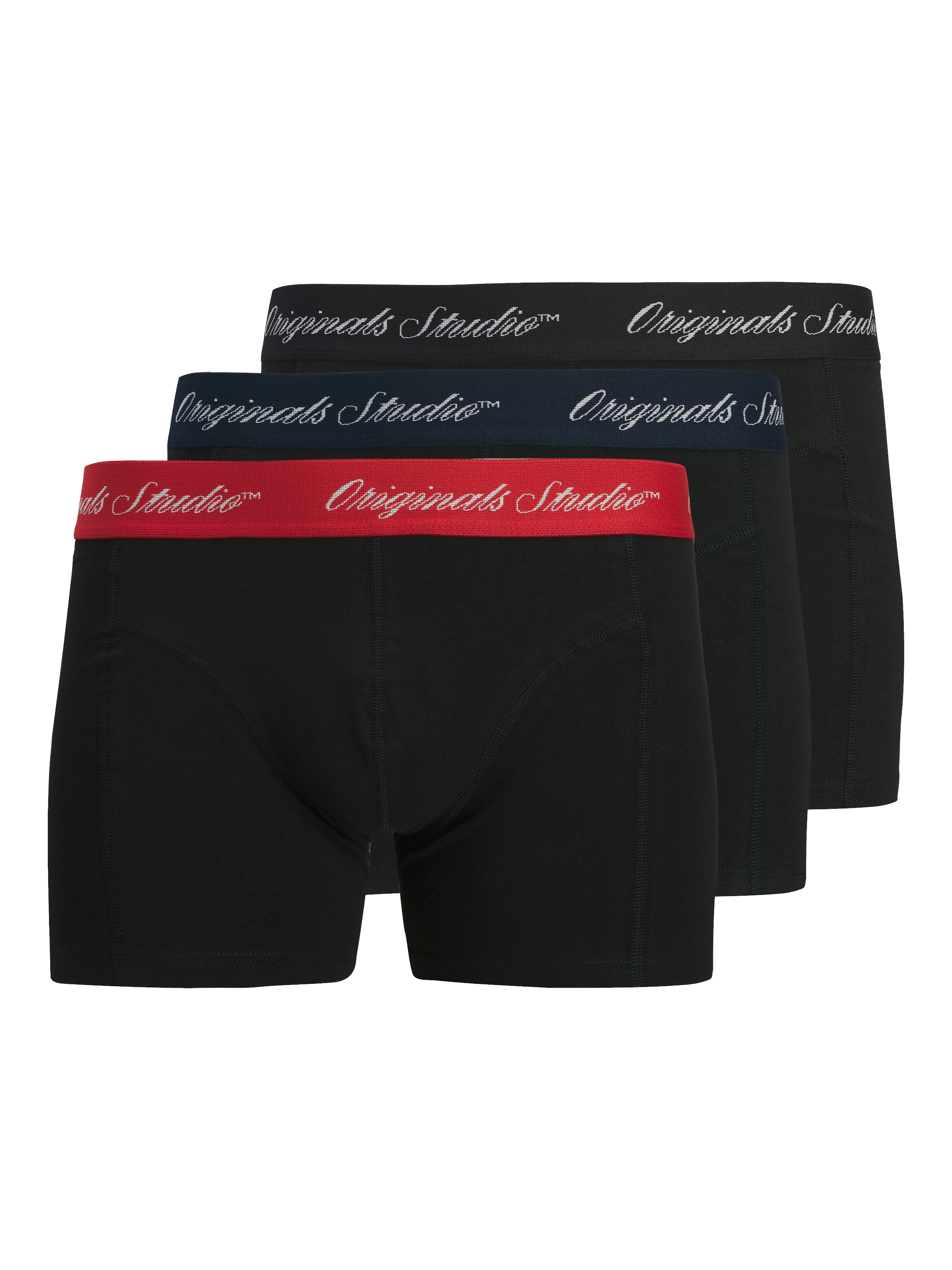 Jack & Jones Tronc »JACNORREBRO SOLID TRUNKS 3 PACK NOOS« Packung, 3 cuis