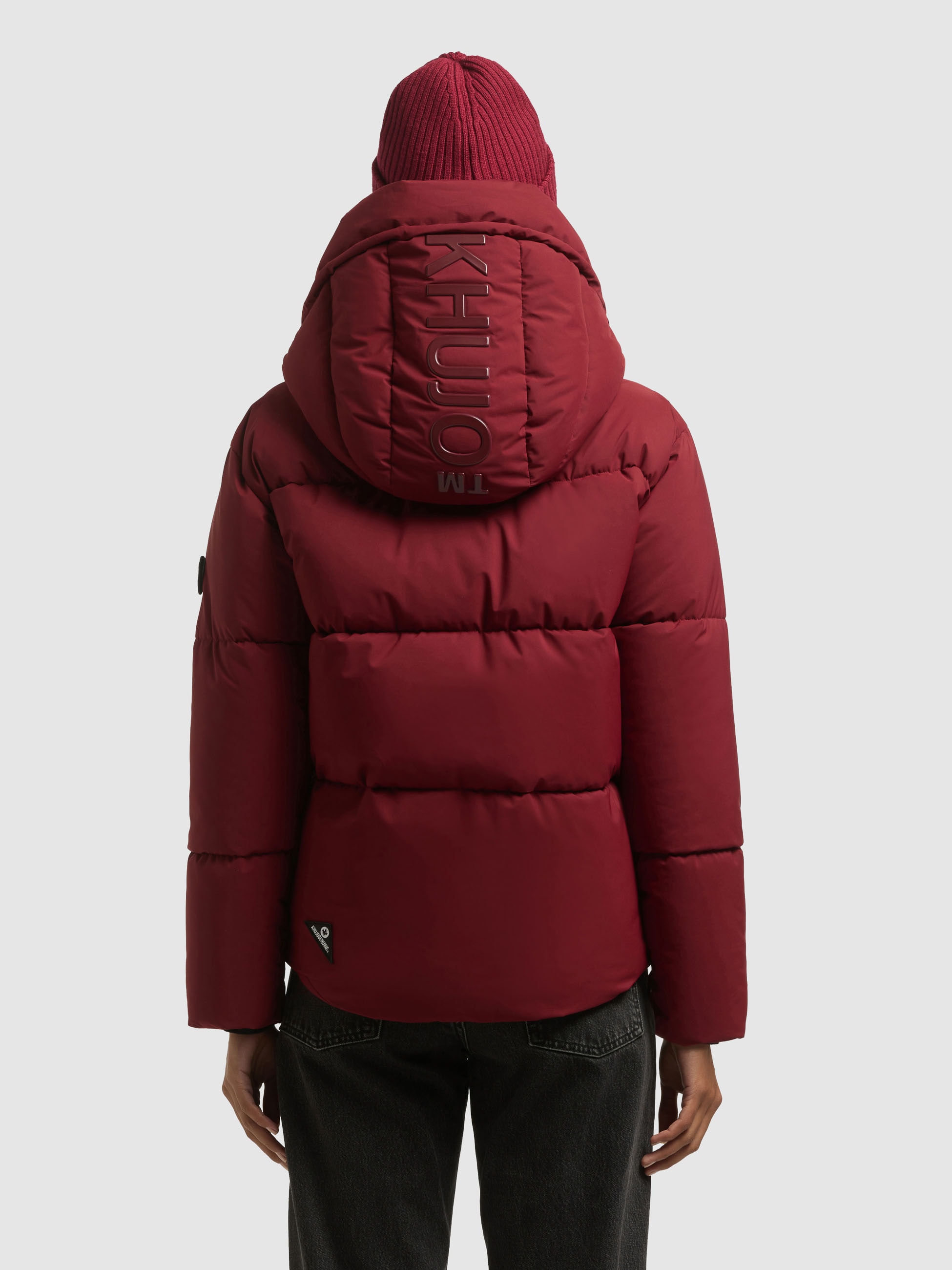 khujo Veste matelassée »DEVINA3 MATT« avec capuche Taschenbeutel mit Fleece