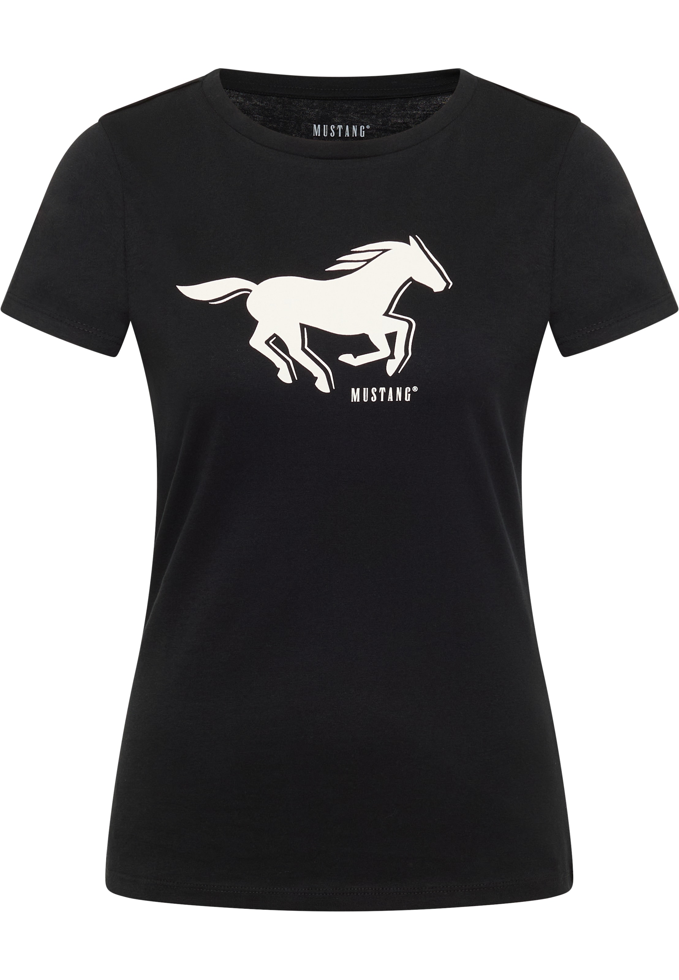 MUSTANG T-Shirt »MU-Loa« Figurbetonende Passform
