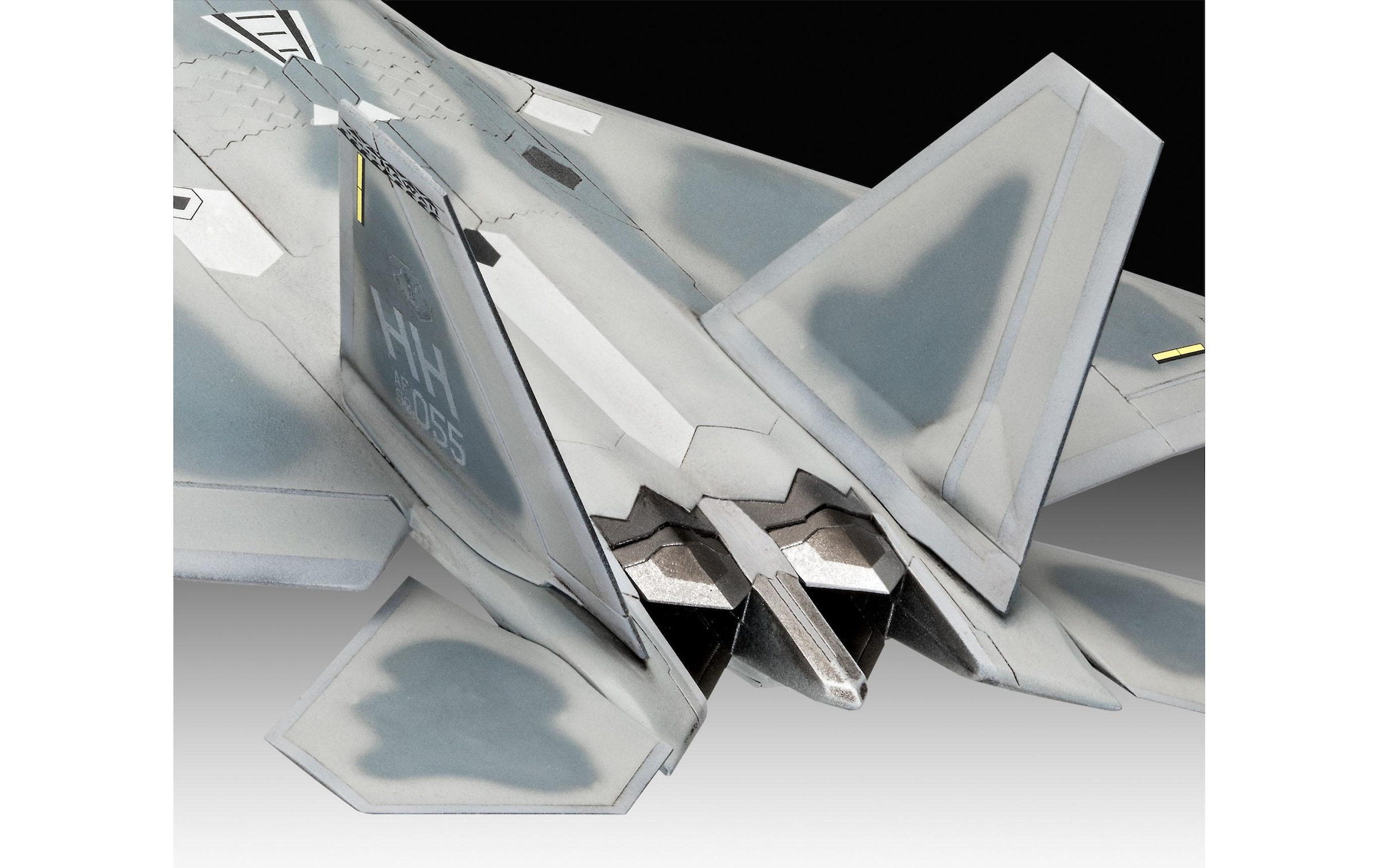 Revell® Modellbausatz »Bausatz Lockheed Martin F-22A Raptor 1:72« 116 Stk. tlg. 1:72
