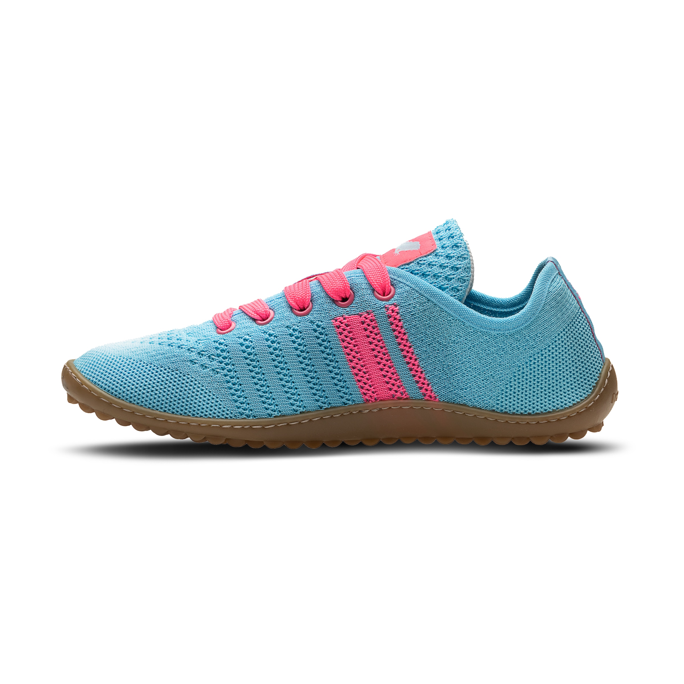 Leguano Chaussures pieds nus »CARIBEO«  Chaussure confortable, chaussure à lacets avec empiècement contrastant