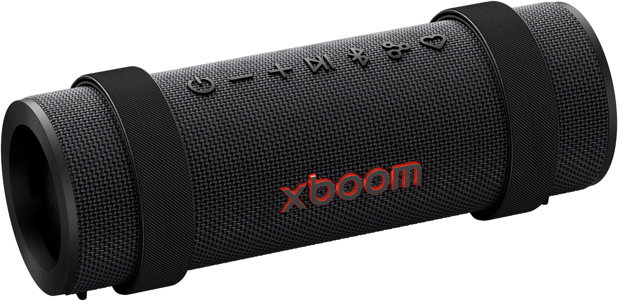 LG Bluetooth-Speaker »xboom GRAB« 1.1 (Bluetooth Apple Siri | Beleuchtungseffekte | EQ Modi | Extra Bass | Google Assistant | Lautstärkeanpassung | Multipoint Anbindung | Wireless Party Connect 30 W)