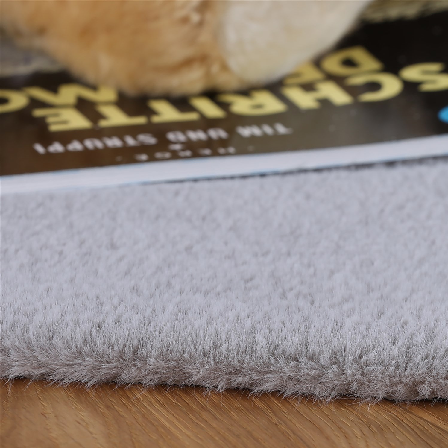 Kayoom Tapis pour enfants »Lille 868« En forme d'étoile 15 mm Höhe Kurzflor, Rabbit, weich flauschig, Stern Kontur