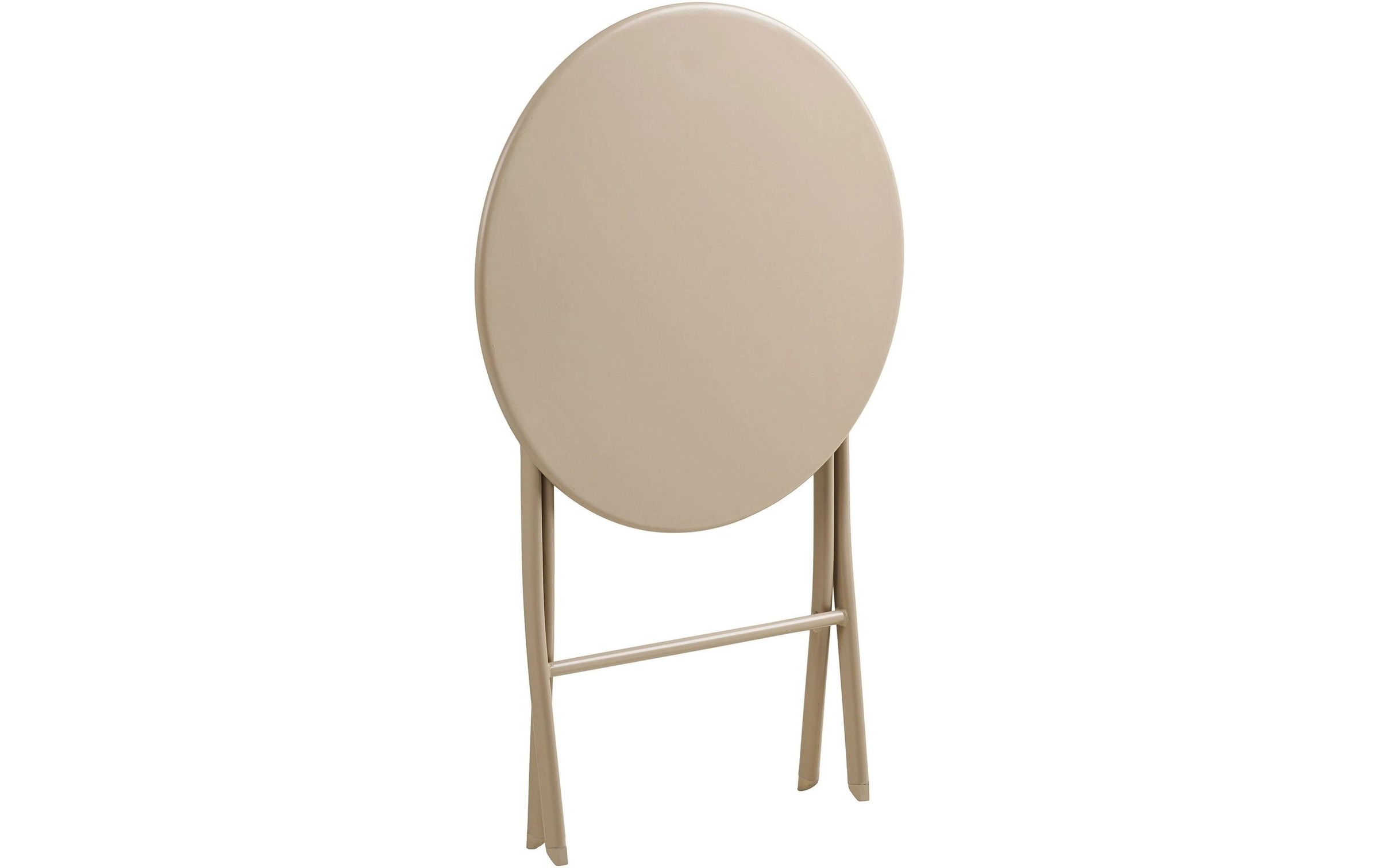 House Nordic Garten-Essgruppe »Arcas Taupe« 3-teiliges Gartenmöbel-Set mit Tisch und Stühlen