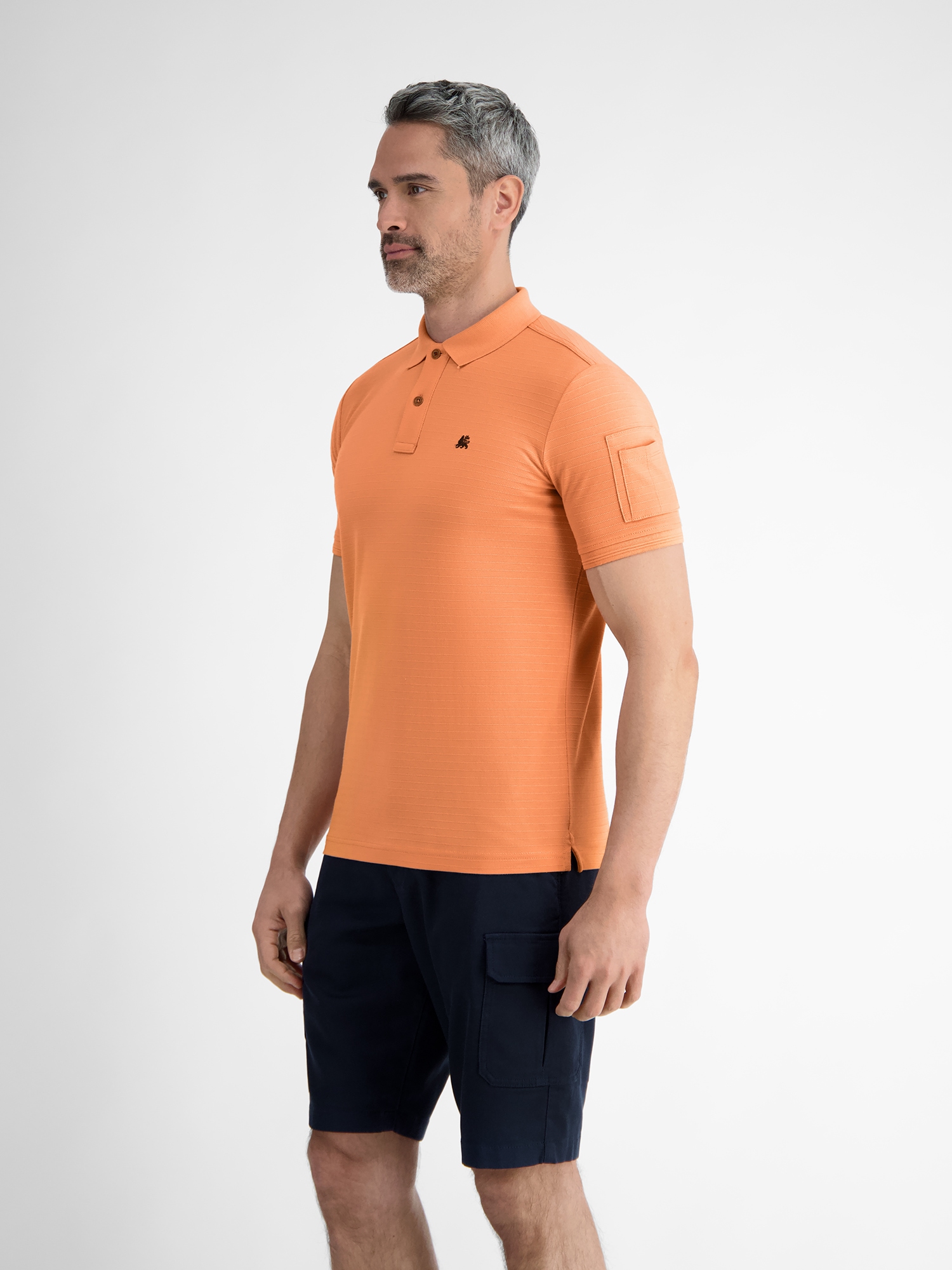 LERROS Poloshirt »Herren Poloshirt, tonal gestreift«