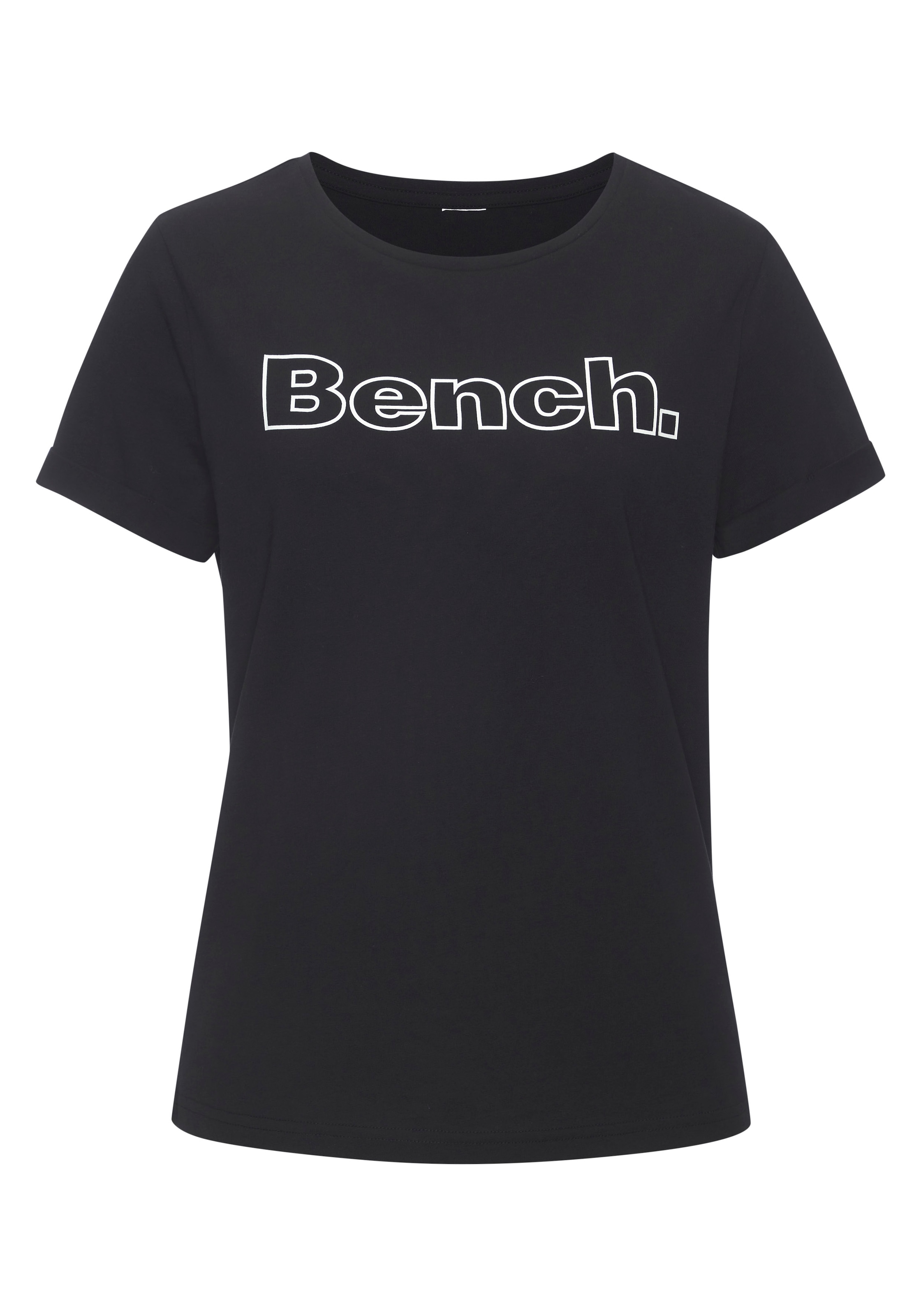 Bench. Loungewear T-shirt Packung, 2 cuis mit Logodruck