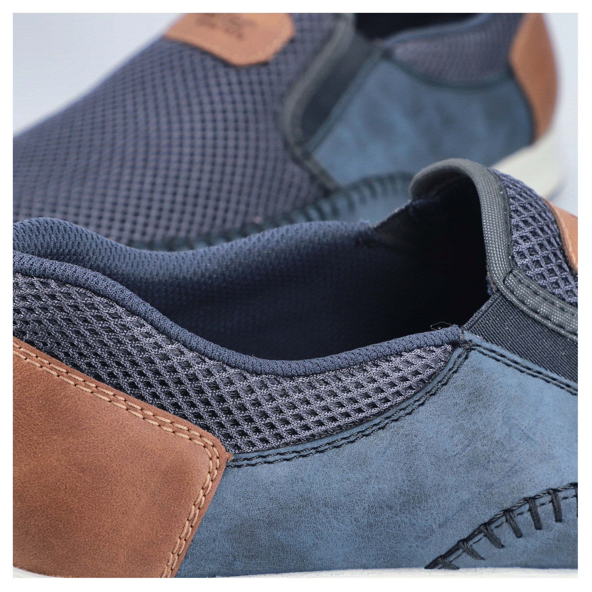 Rieker Slipper  Sneaker slip-on, chaussure à enfiler avec inserts stretch