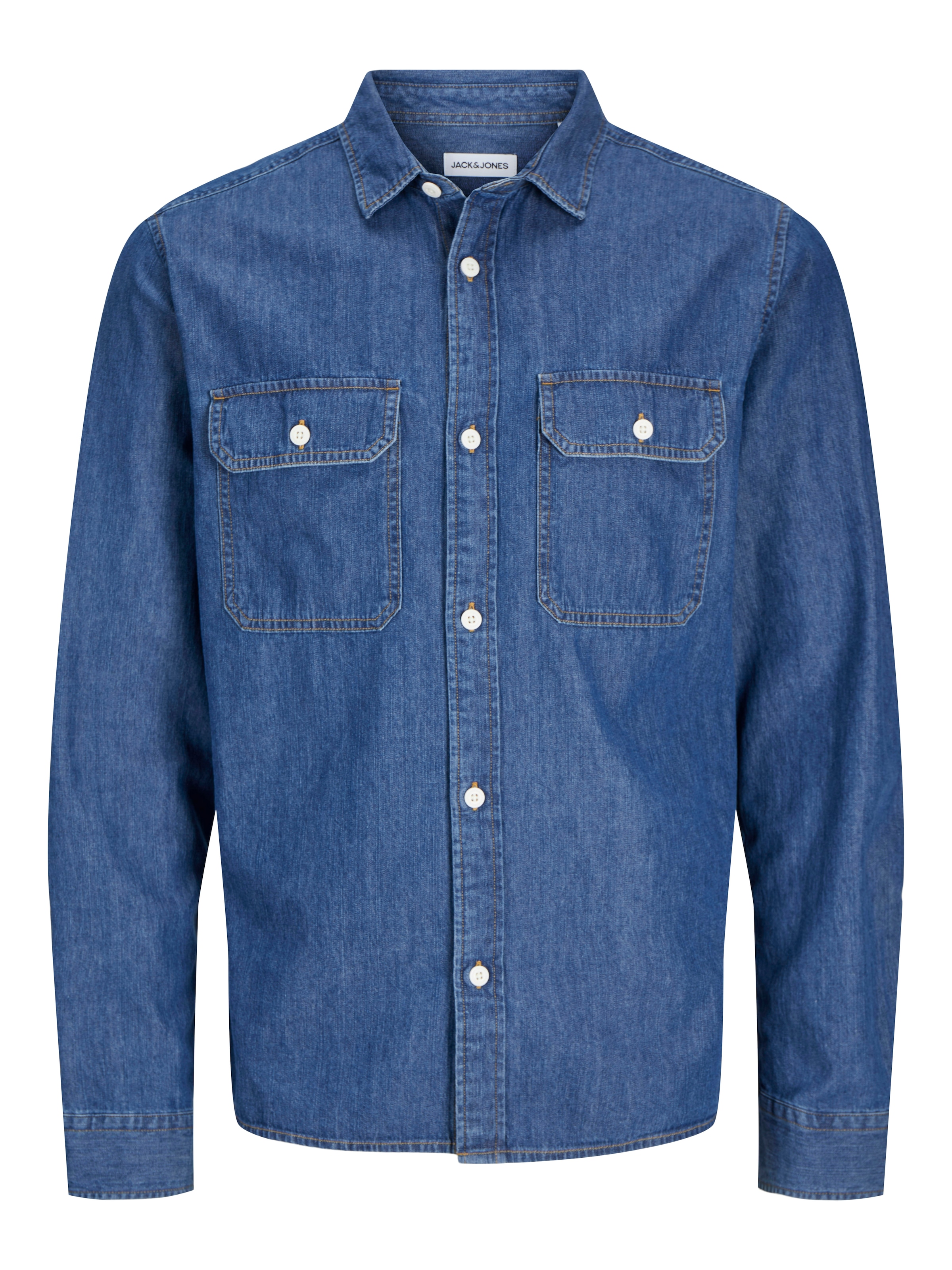 Jack & Jones Chemise à manches longues »JJETRAVIS SHIRT LS NOOS« mit Brusttaschen