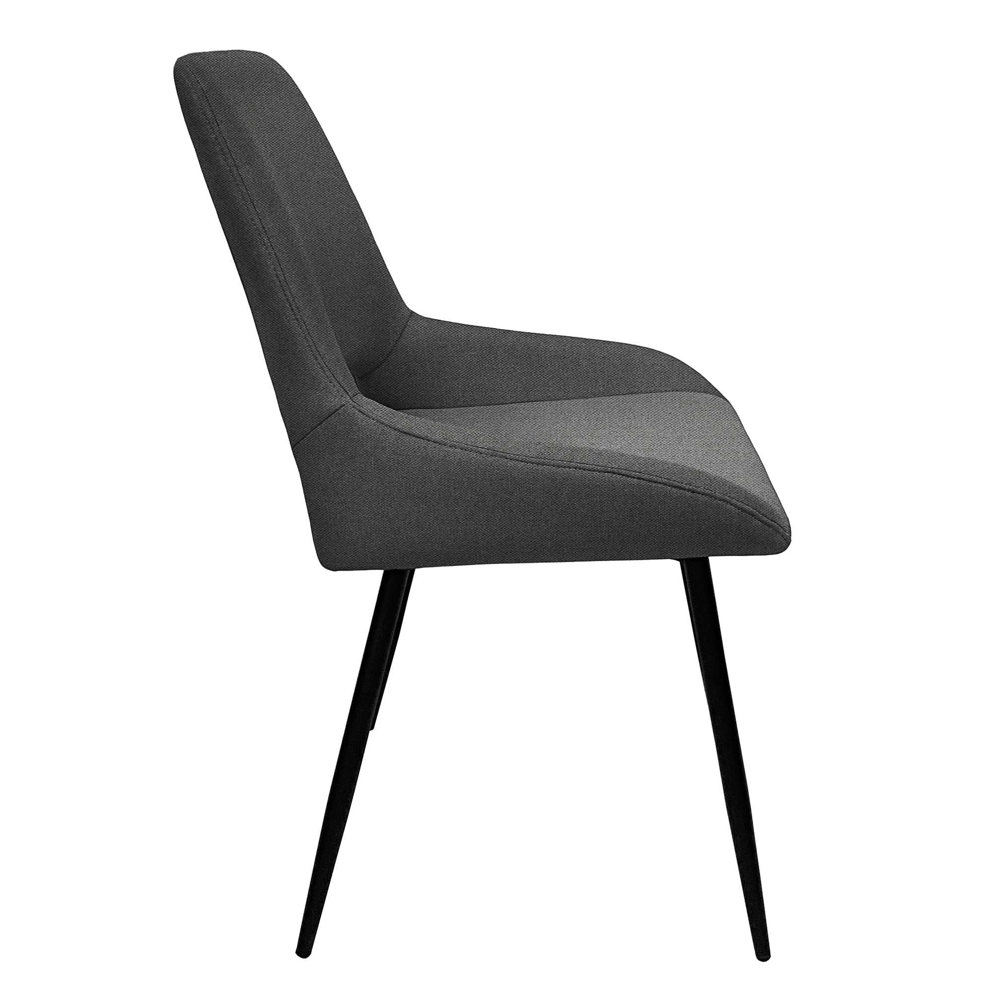 GOODproduct Chaise de salle à manger »Derrek« (Ensemble) im 2 er Set mit gepolsterter  Rückenlehne