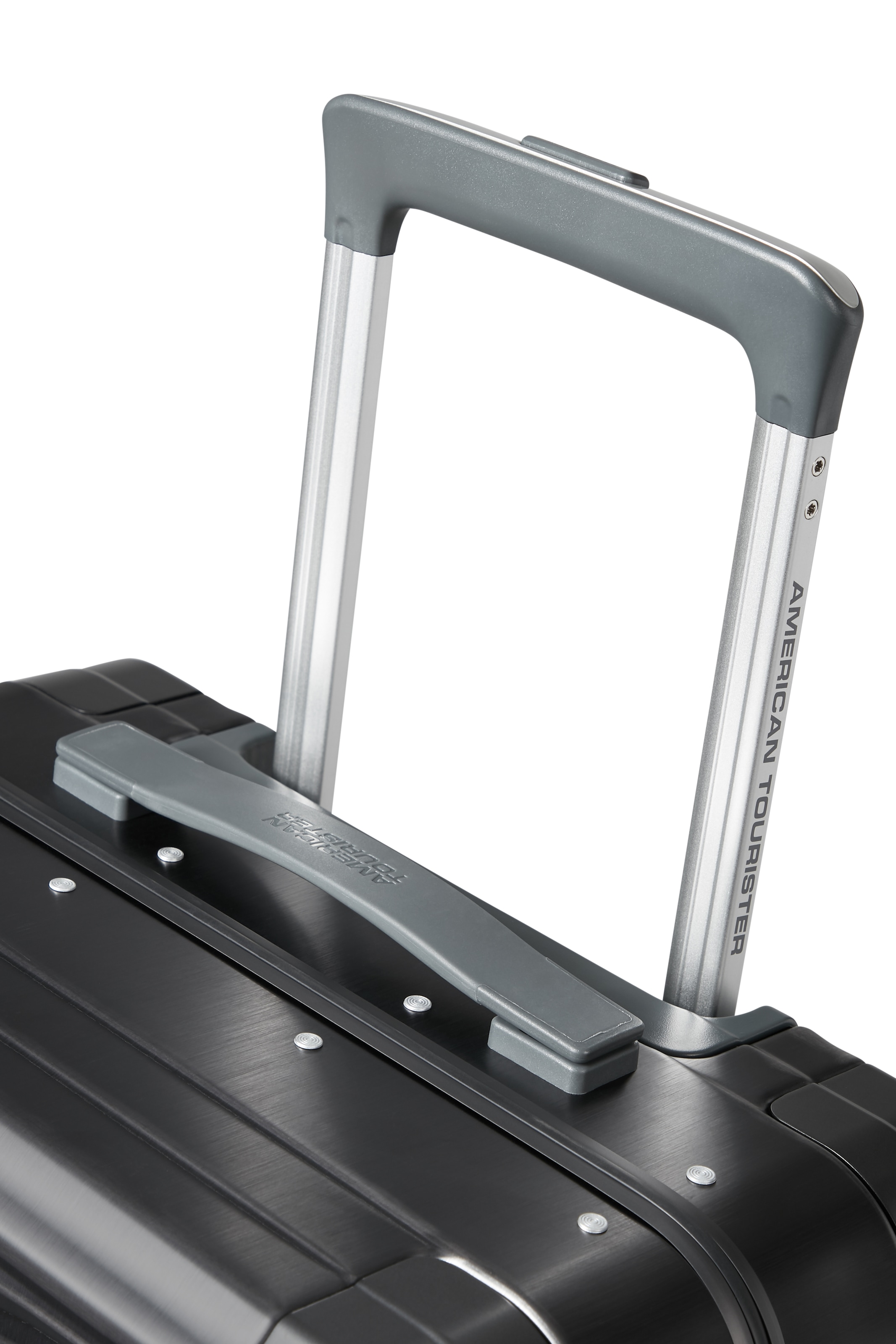 American Tourister® Trolley à coque dure »SOUNDBOX ALU, verschiedene Grössen und Farben« 39 litre 4 Rollen Valise rigide avec deux serrures TSA, valise en aluminium