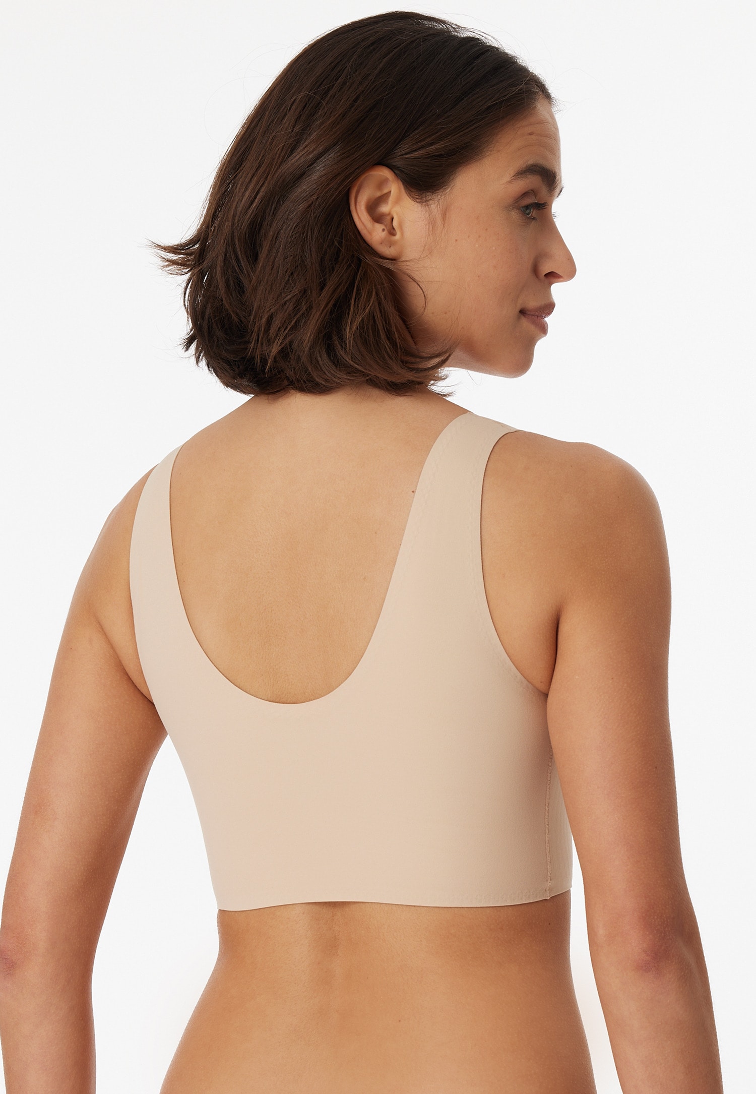 Schiesser Bustier »Invisible Soft« Microfibre, finitions au laser, encolure en V