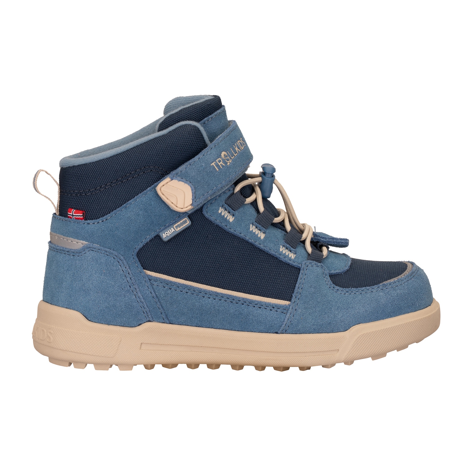 TROLLKIDS Bottes d'hiver »KIDS GRYLLEFJORD MID CUT«  étanche