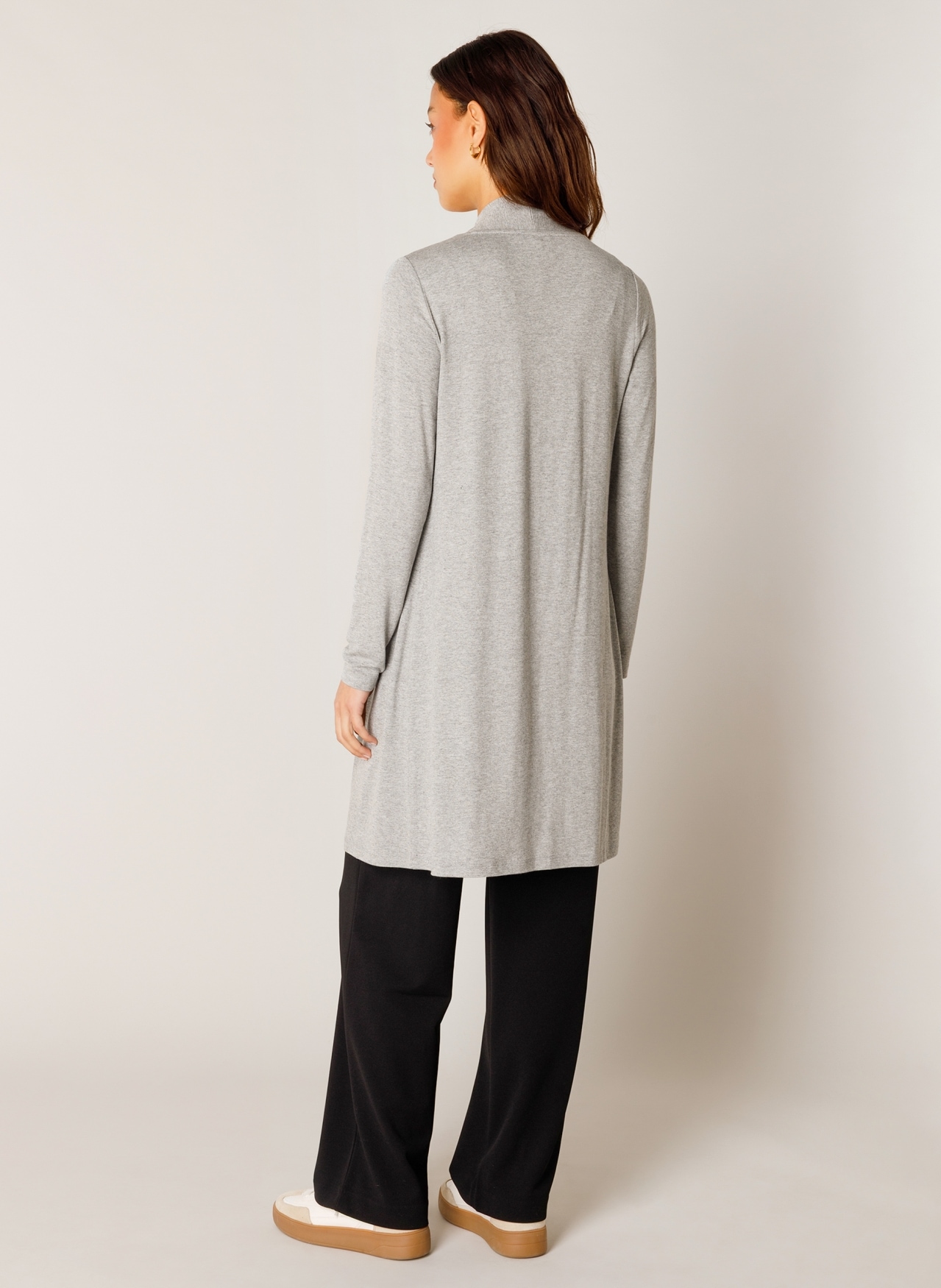 Base Level Longstrickjacke »Yayla long« ohne Verschluss