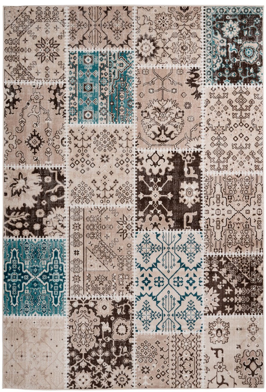 me gusta Teppich »Ariya 425« rechteckig 6 mm Höhe Flachflor, gekettelt, Wohnzimmer