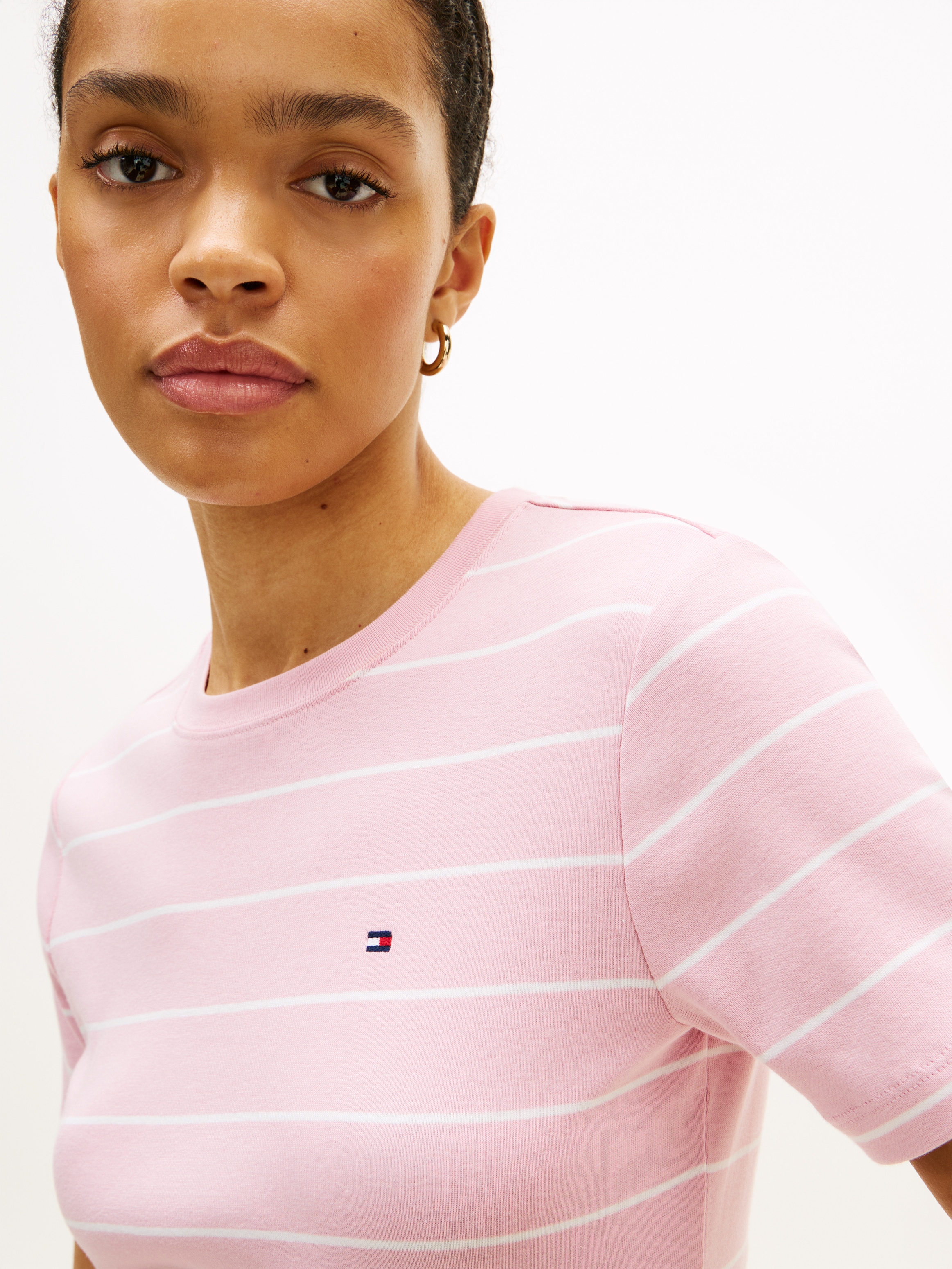 Tommy Hilfiger T-shirt »SLIM CODY C-NK« Baumwolle, slim fit