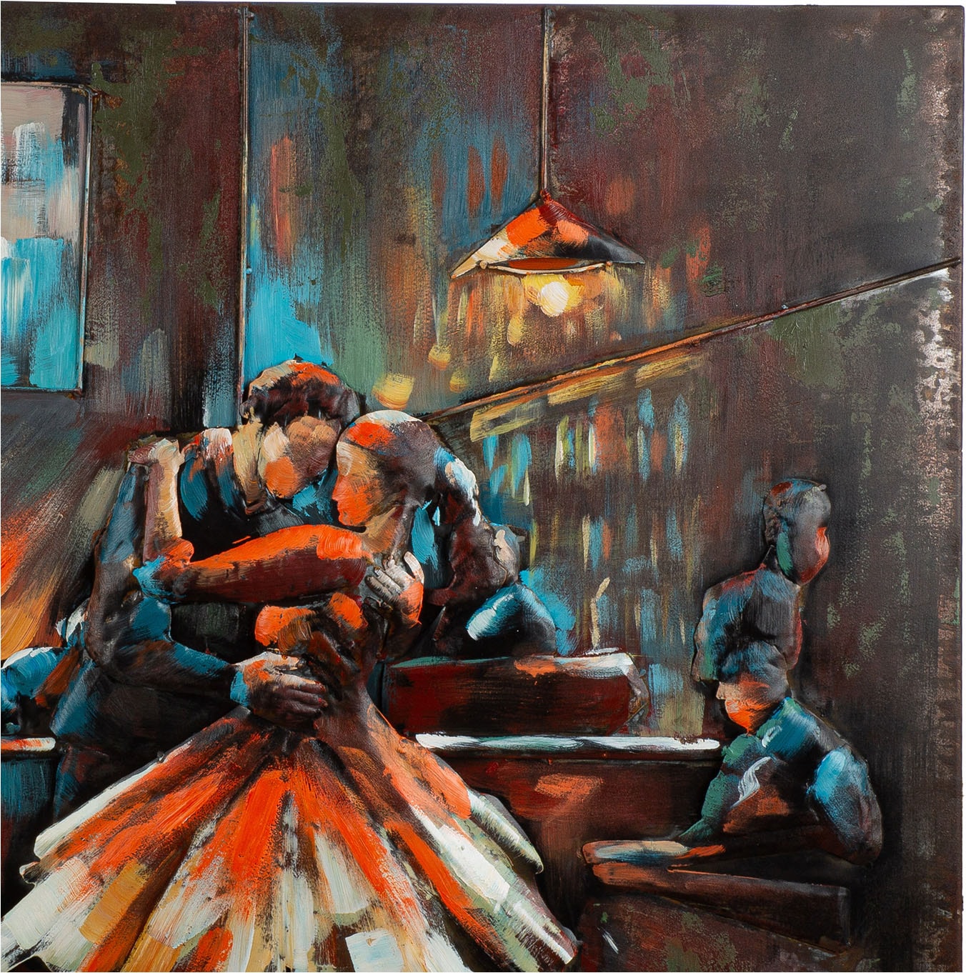 GILDE Tableau métallique »Bild rechteckig Bartime« 1 cuis tlg.